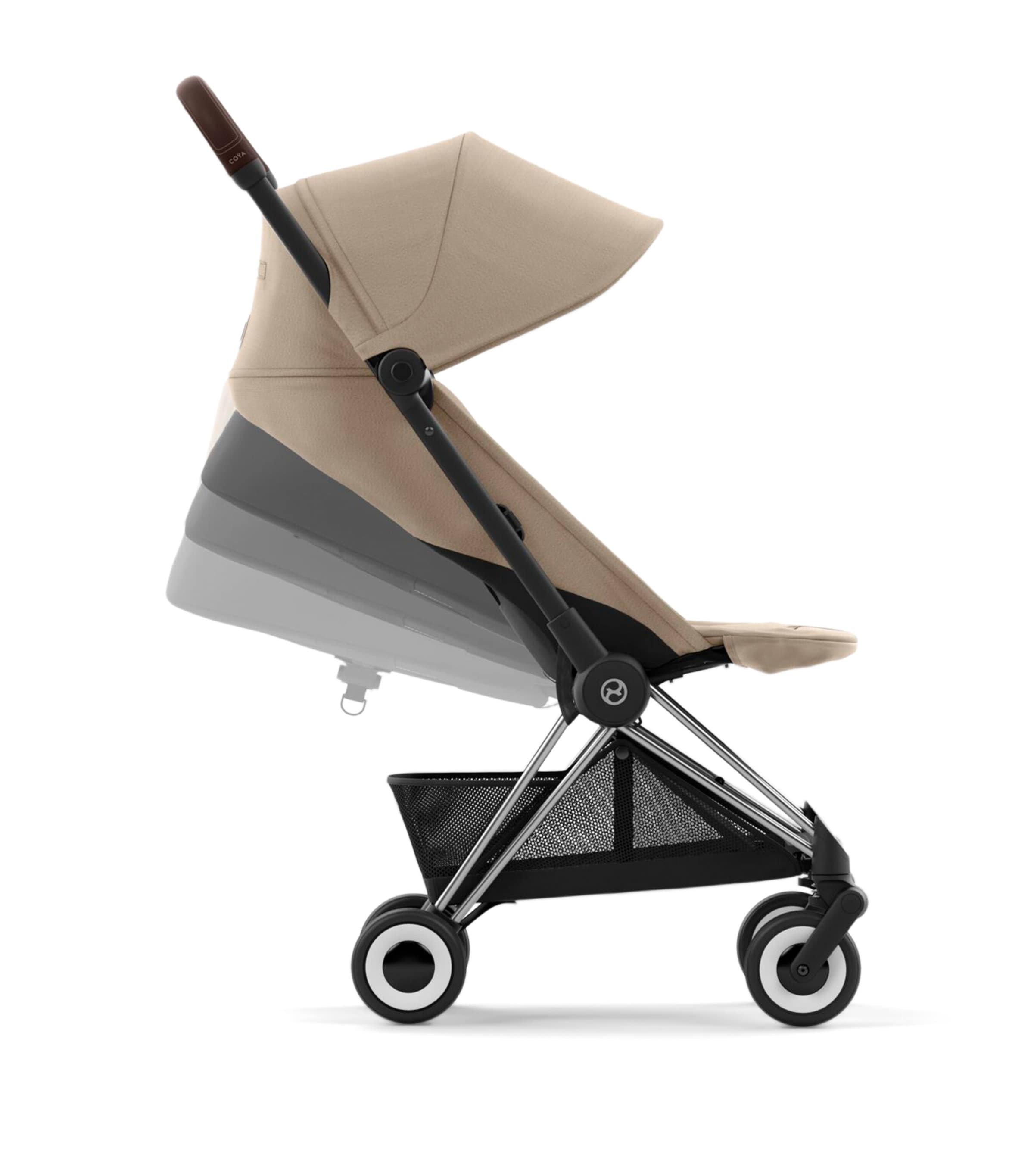 COYA Stroller - Matte Black/Cozy Beige BEIGE Image 4