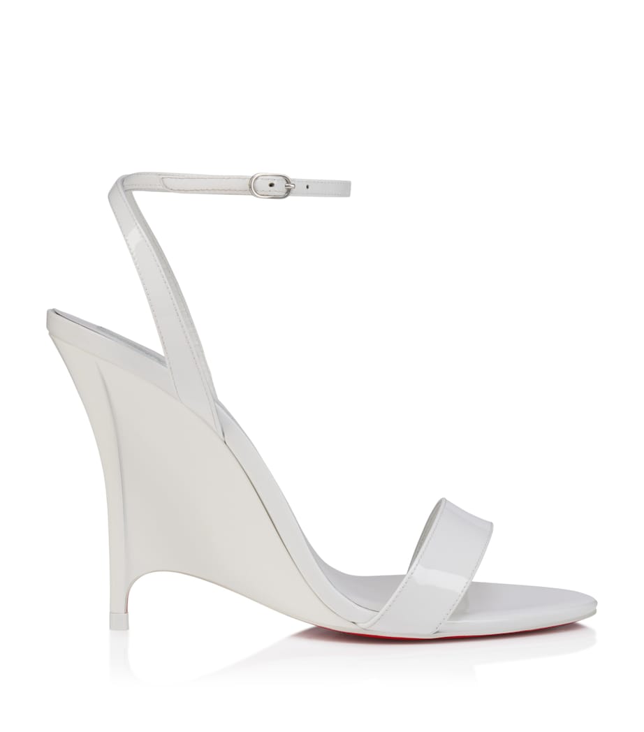 Christian Louboutin Zeezeenella Patent Leather Sandals 100 Image 1