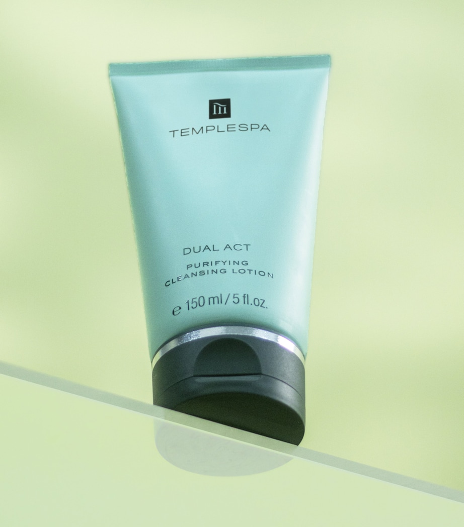 TEMPLESPA Dual Act Wet and Dry Cleansing Lotion (150ml) Image 2