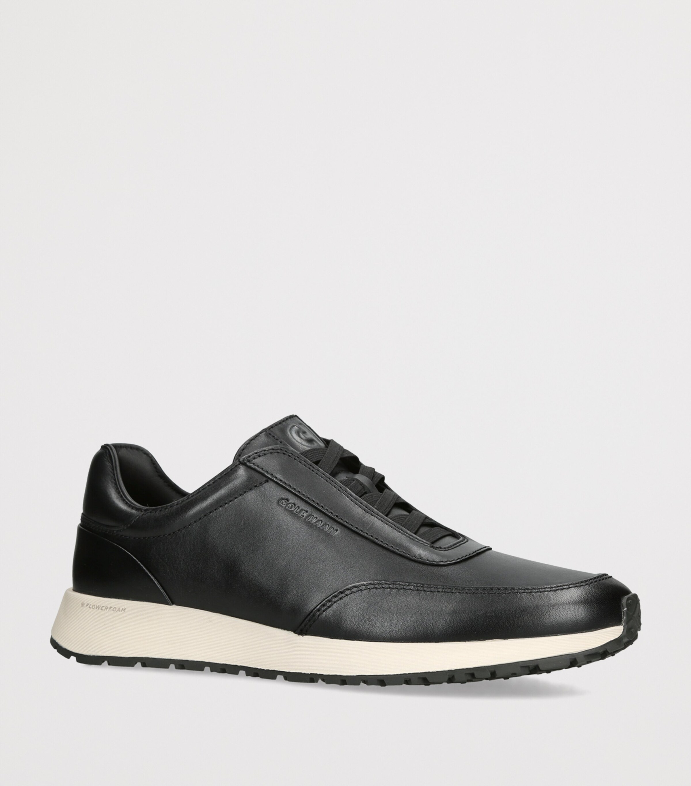 Cole Haan Leather GrandPrø Luxe Mile Sneakers Blk/white Image 2