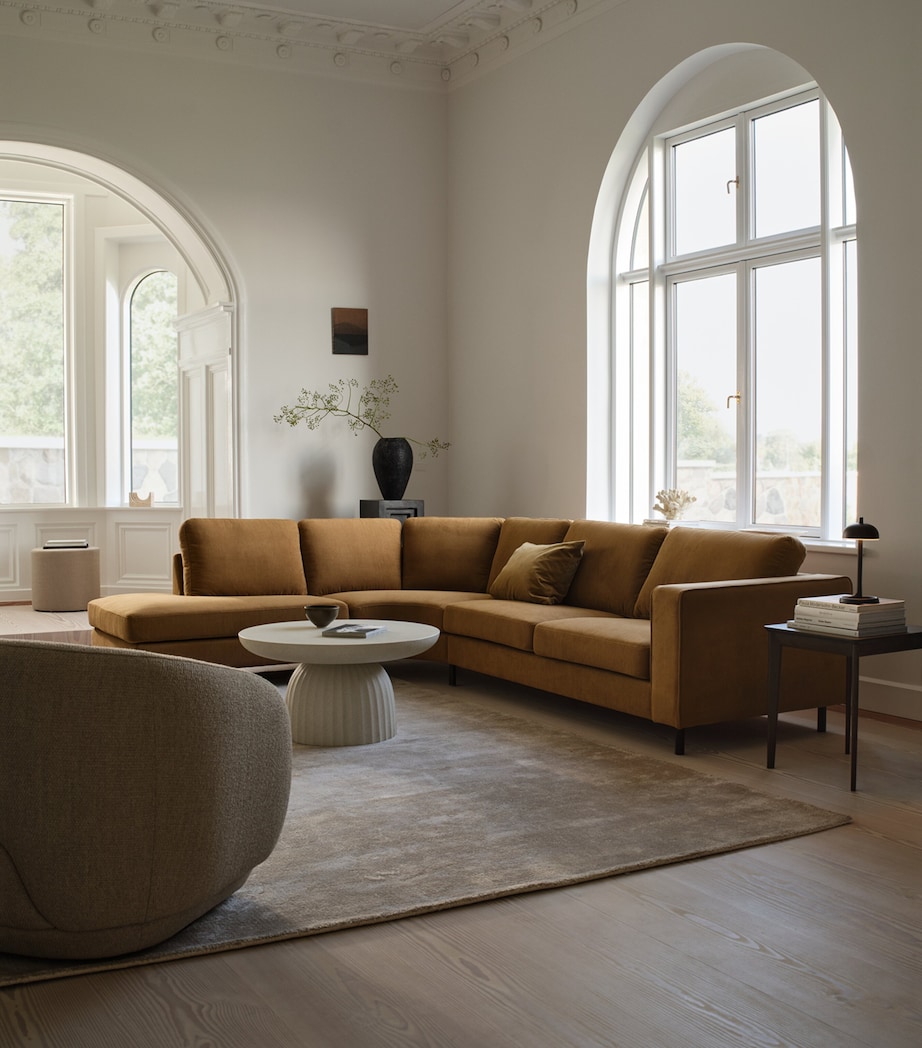 BoConcept Indivi Left-Corner 6-Seater Sofa Camel Image 2