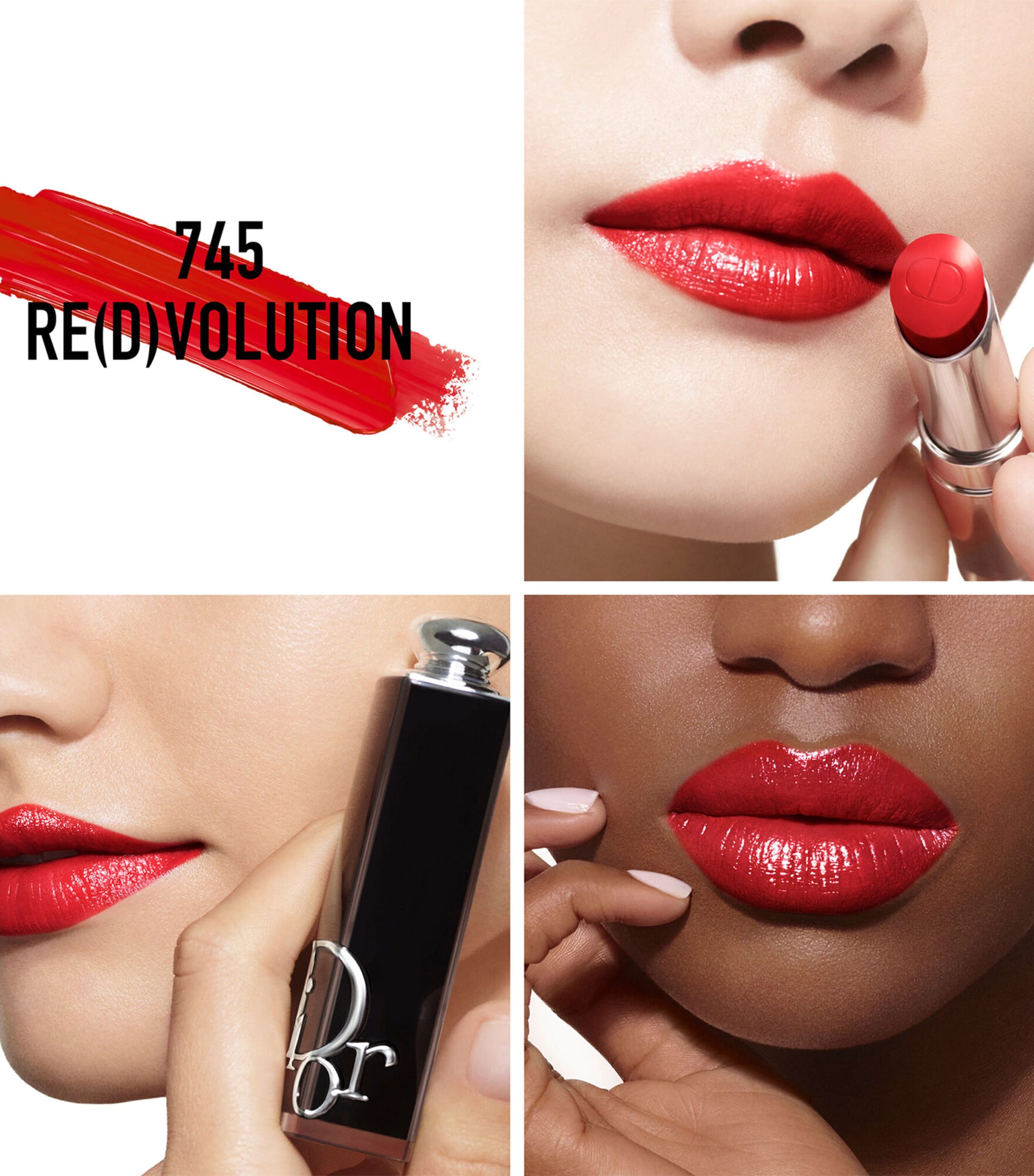 Addict Shine Refill Lipstick 745 REDVOLUTION Image 2