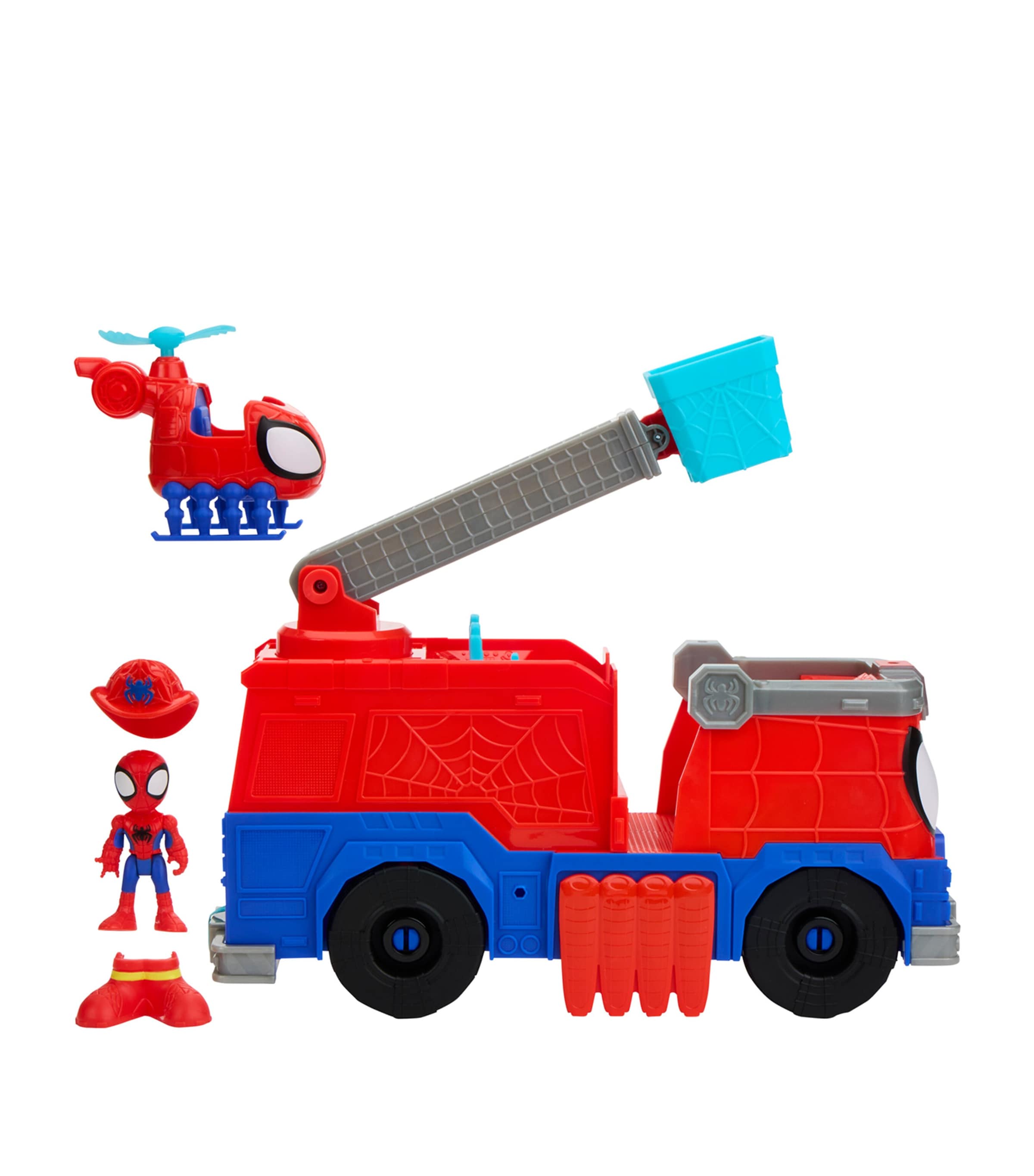 Marvel Spidey and his Amazing Friends Rescue-Webs Firetruck Image 4