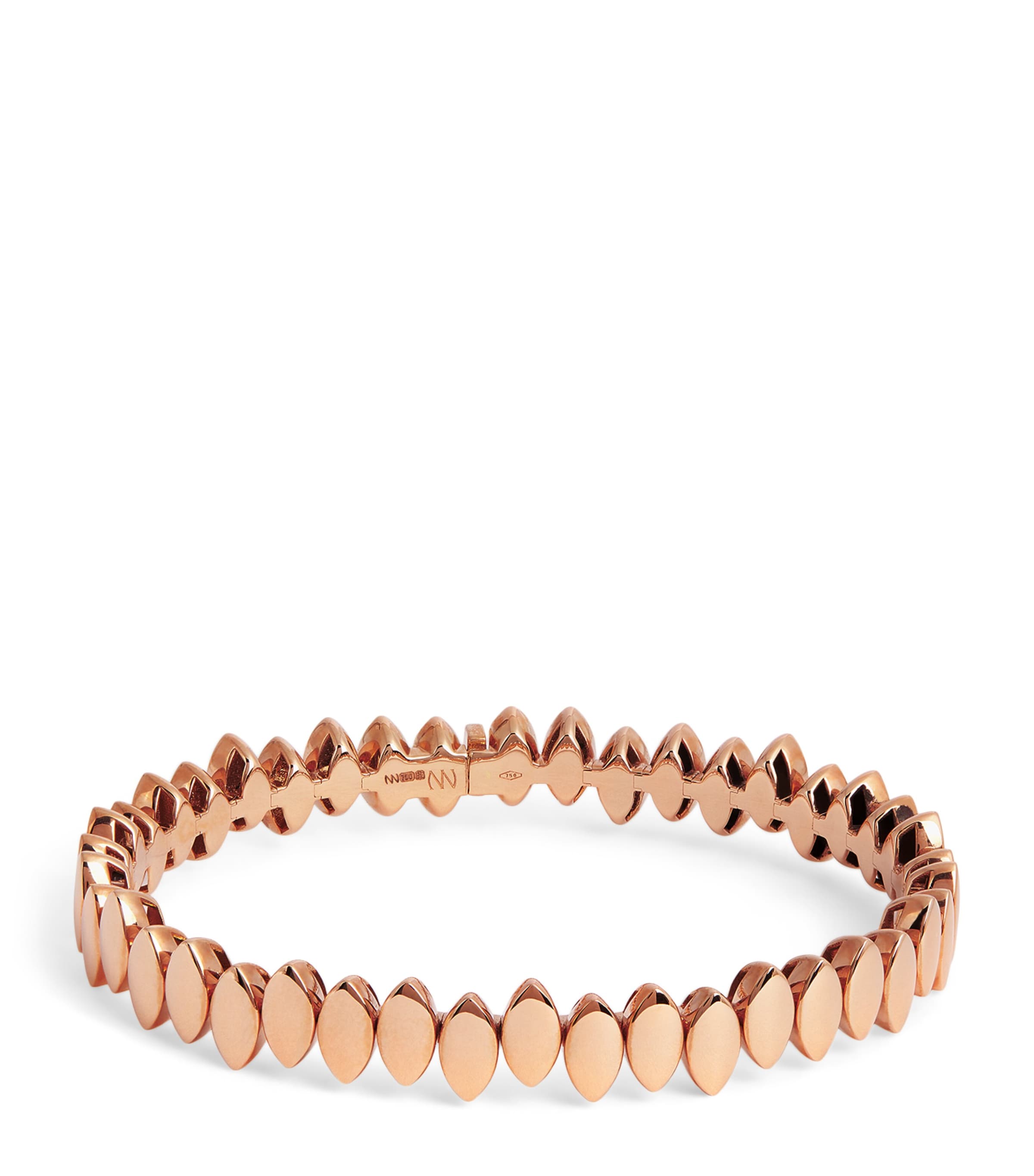 Netali Nissim Rose Gold Navette Bracelet
