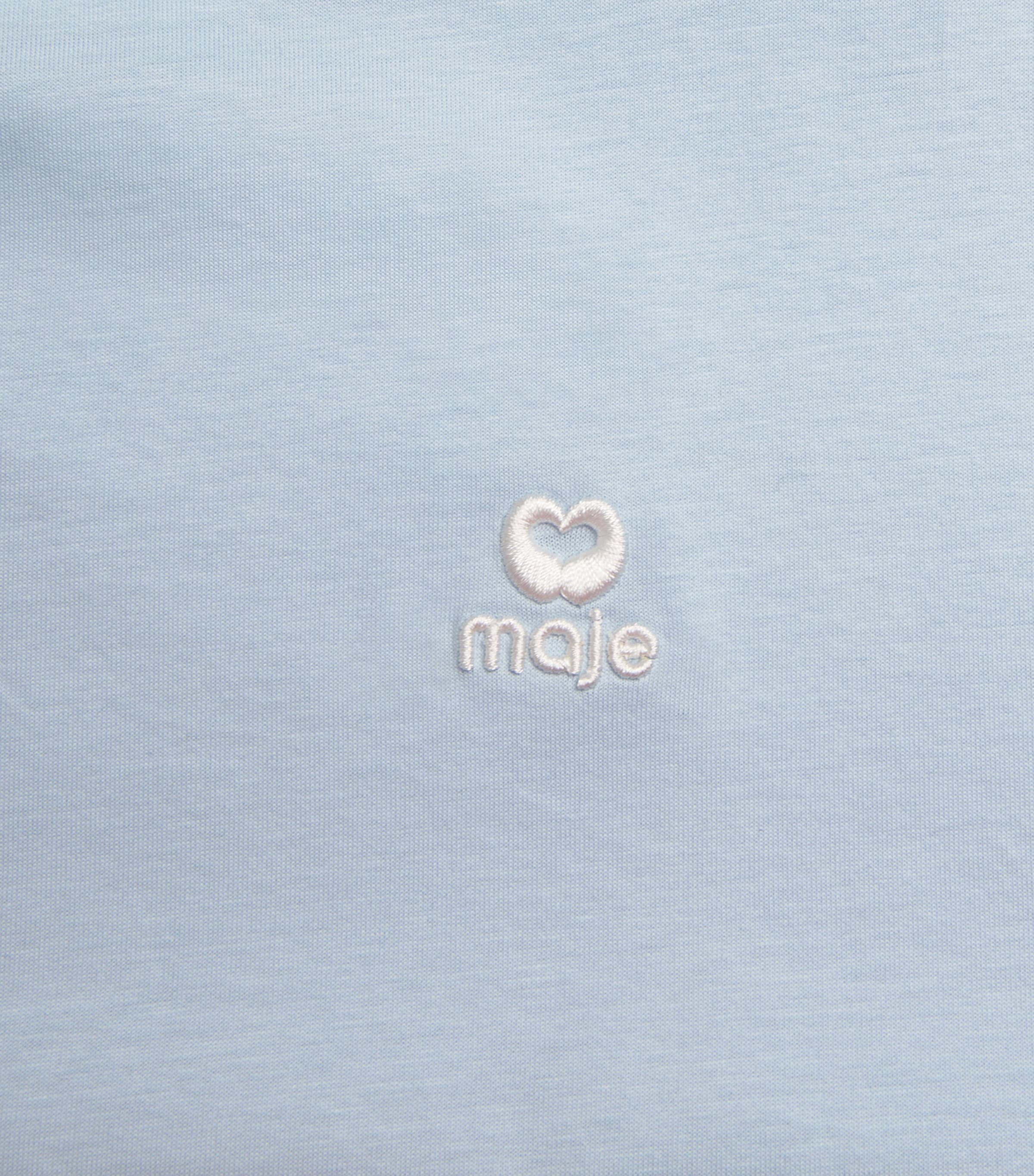 Cotton Logo T-Shirt BLUE SKY Image 5