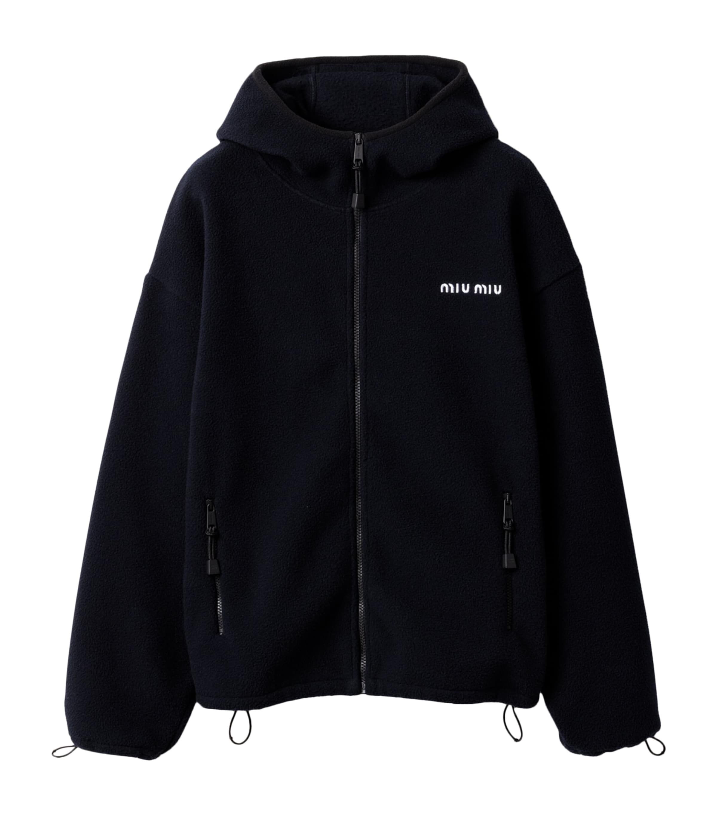 Fleece Zip-Up Hoodie F0008 Image 1