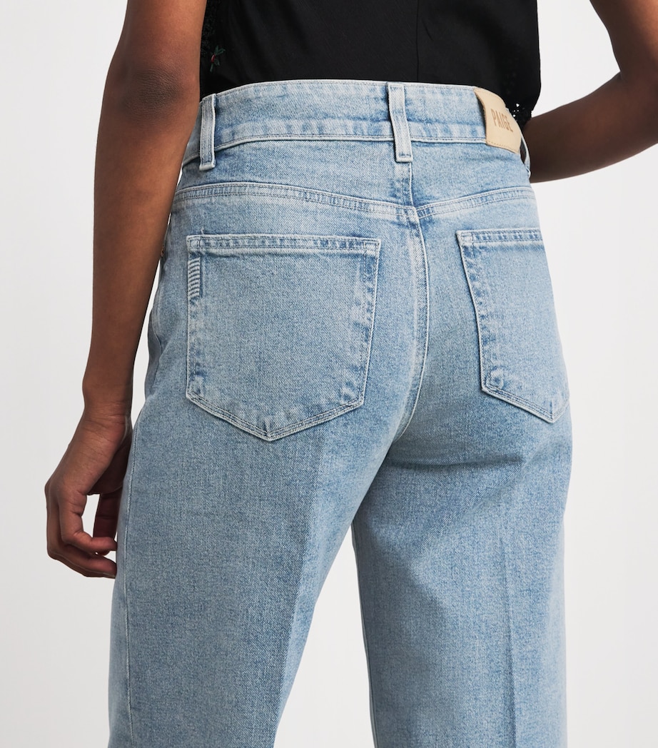 Vintage Wash Sasha Wide-Leg Jeans LOW KEY Image 6