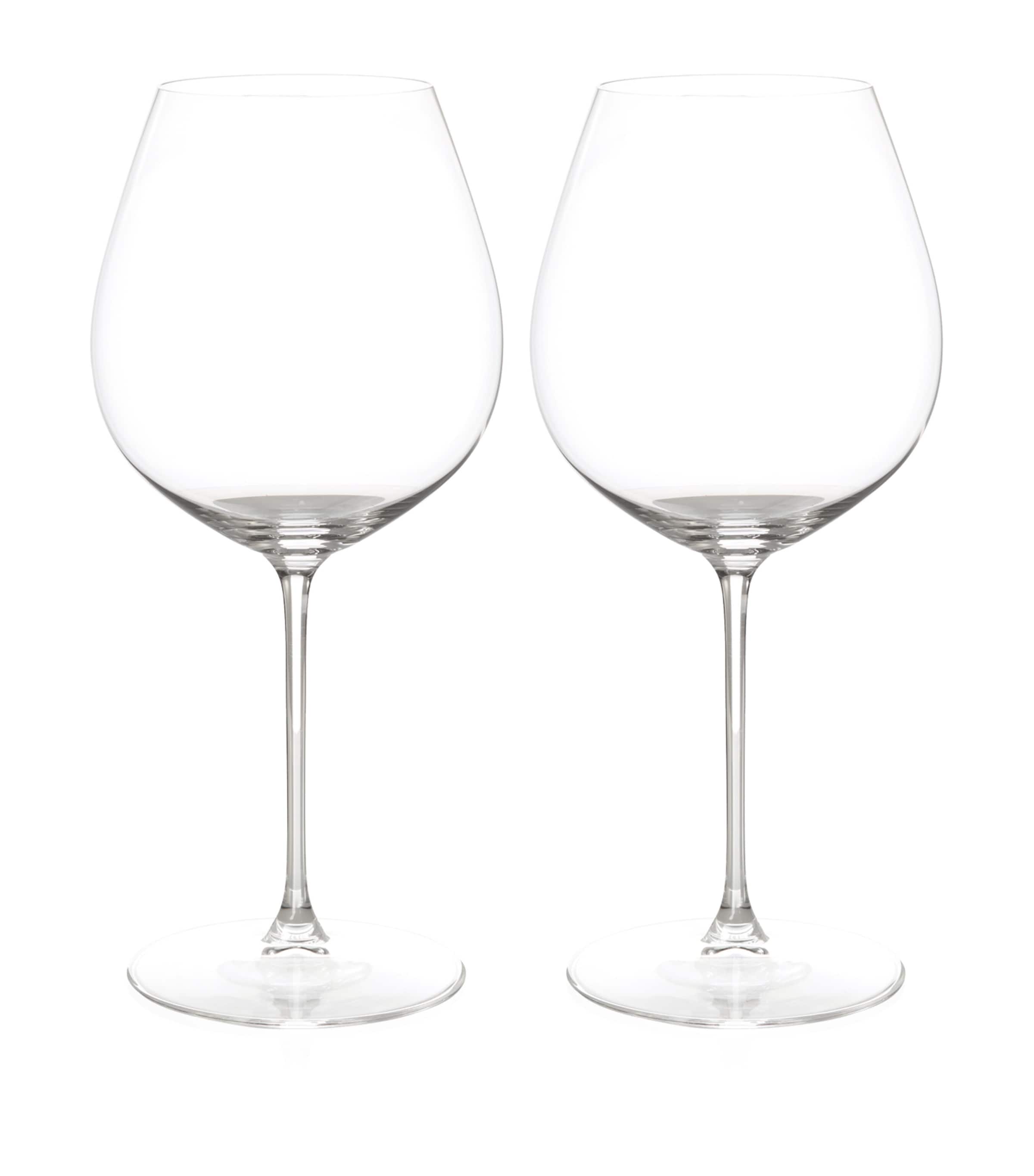 Riedel Set of 2 Veritas Old World Pinot Noir Glasses Clear Image 1
