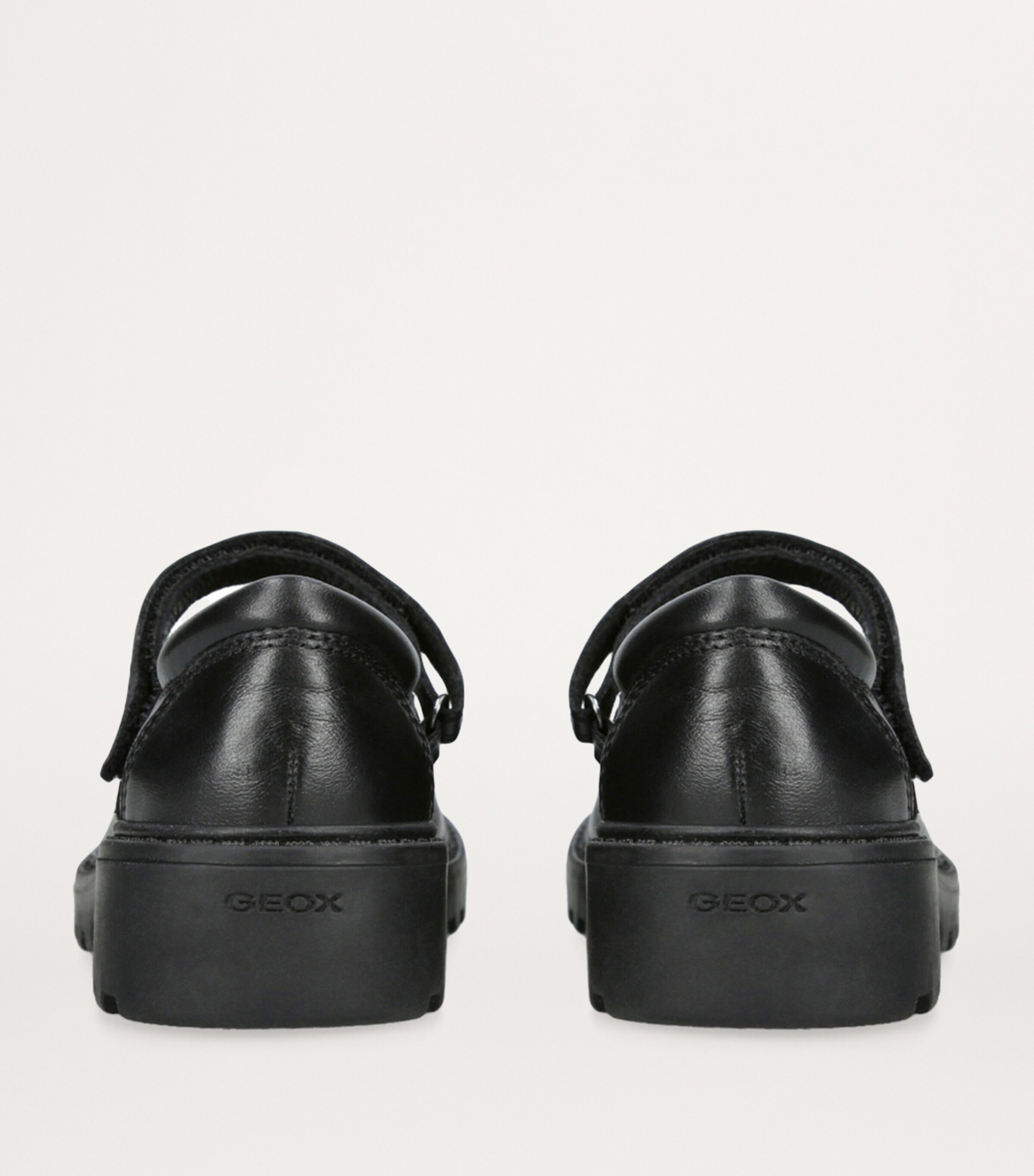 Geox Leather Casey Ballet Flats Black Image 2