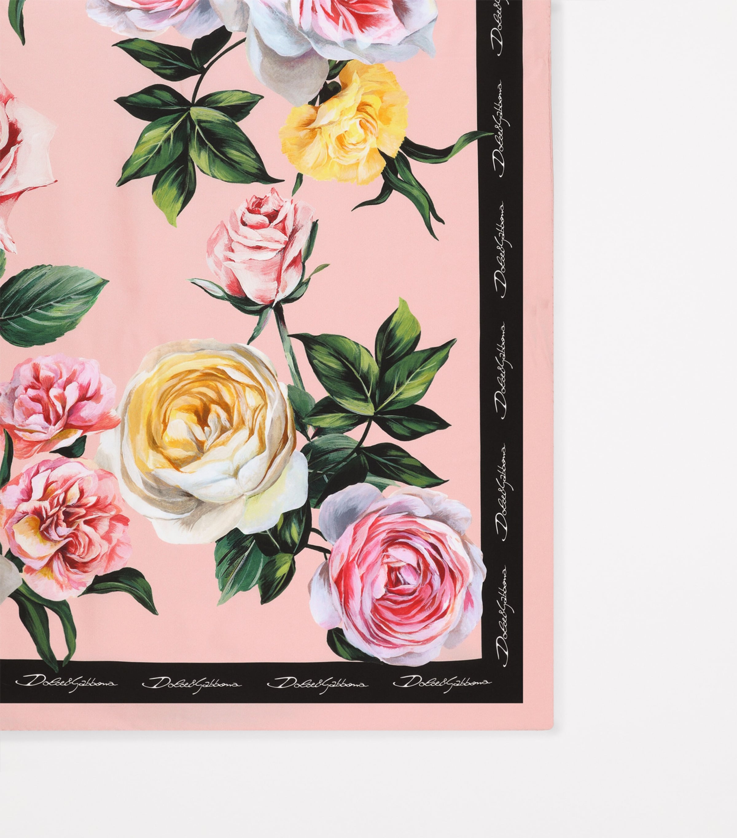 Silk Roses and Peonies Foulard HF5IY-PEONIE/ Image 2