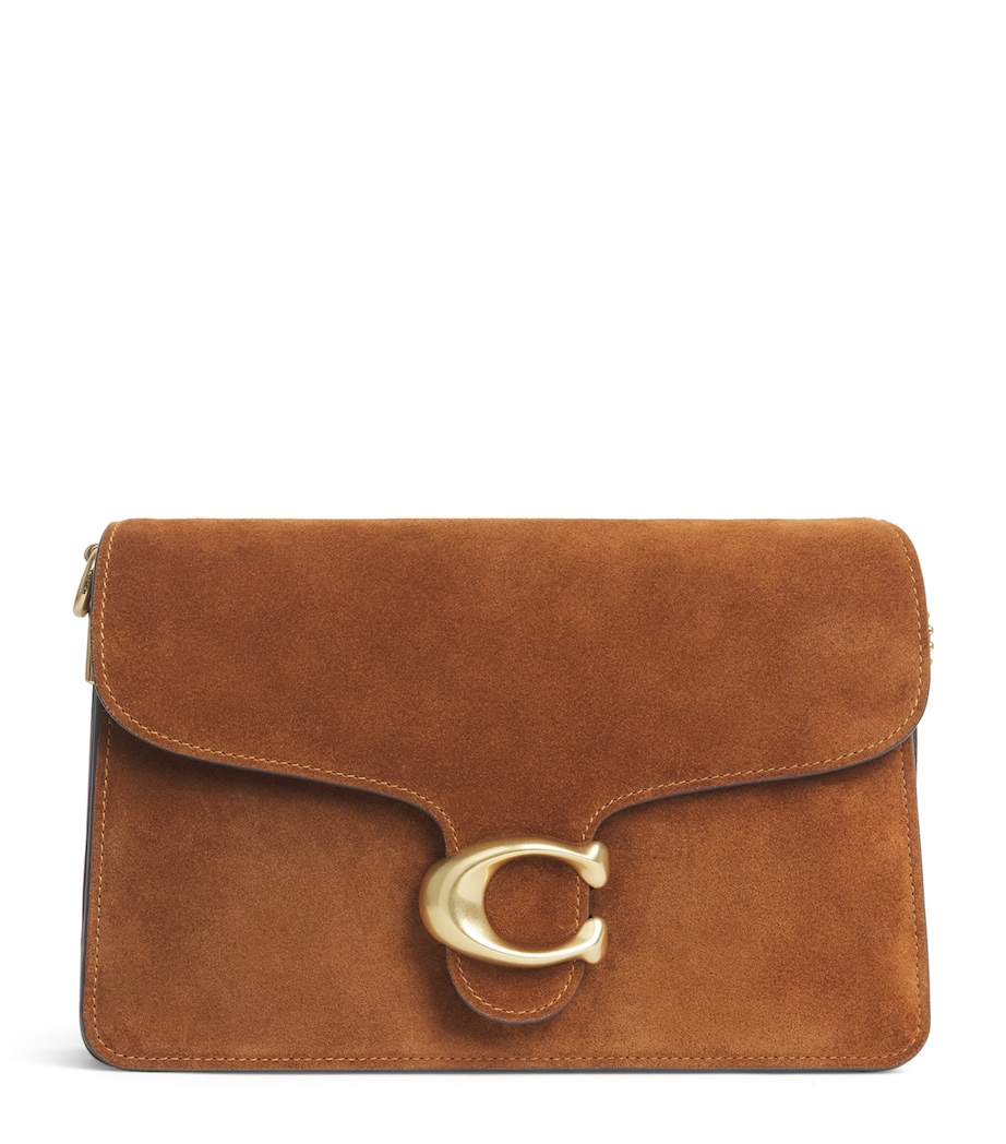 Coach Suede Tabby 30 Shoulder Bag Brown Image 1