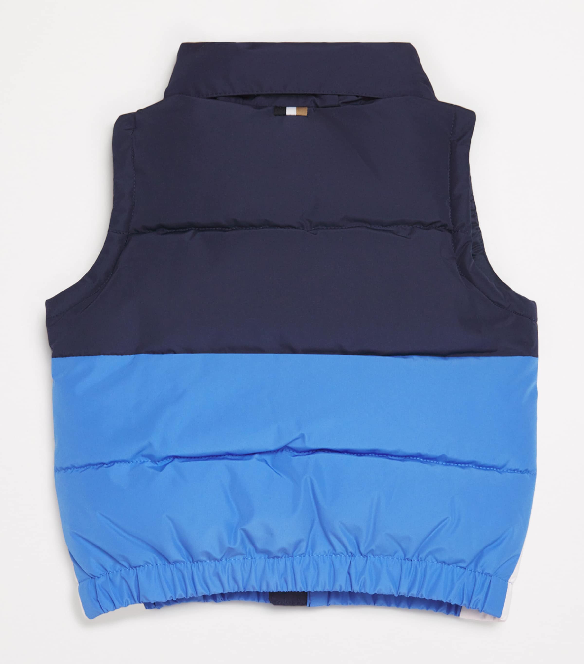BOSS Kidswear Logo Padded Gilet (3-18 Months) Navy Image 2