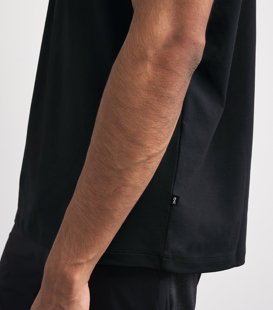 Cotton-Blend Focus T-Shirt BLACK Image 6