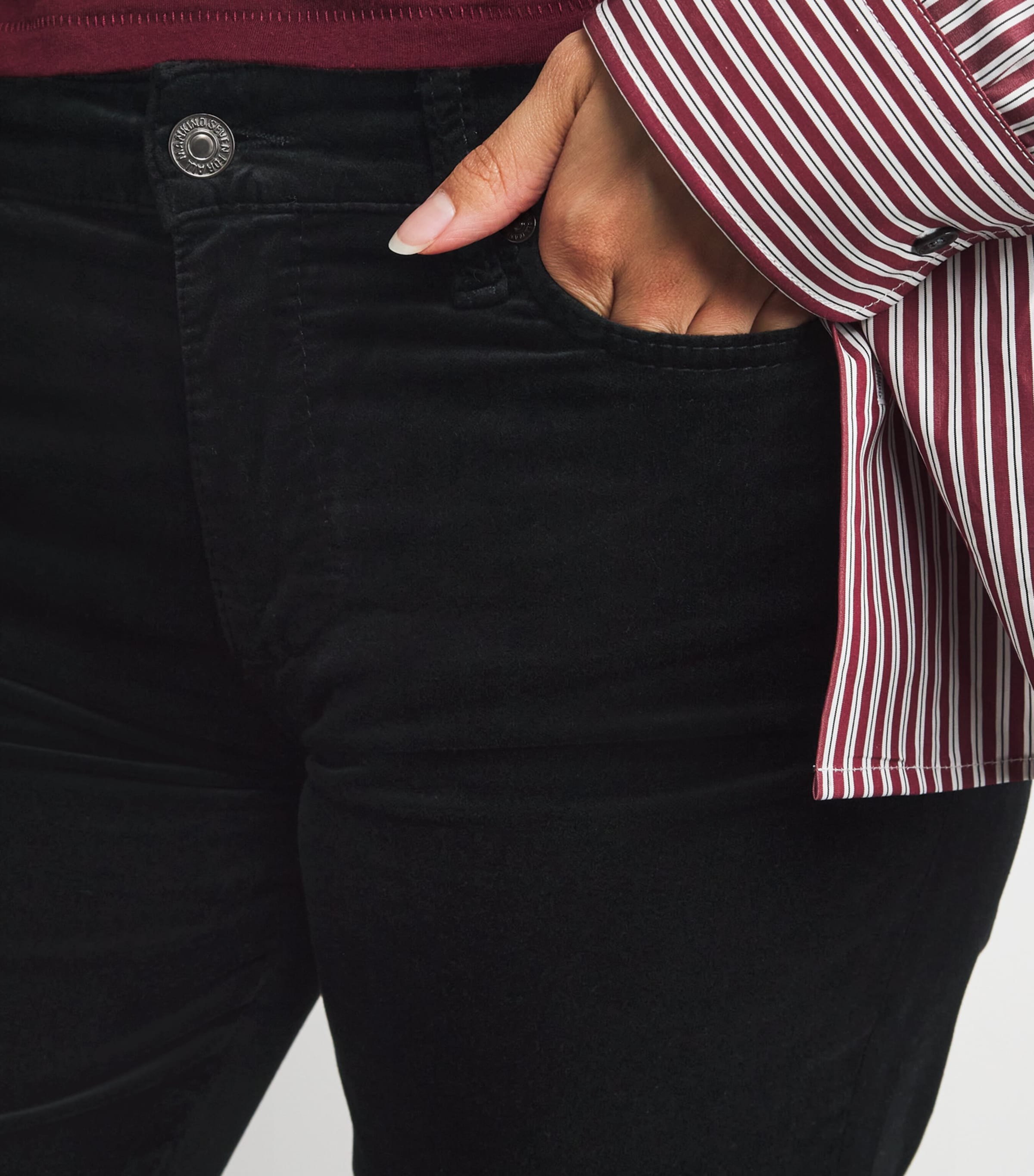 Velvet The Leggy Bootcut Jeans VELVET BLACK Image 6