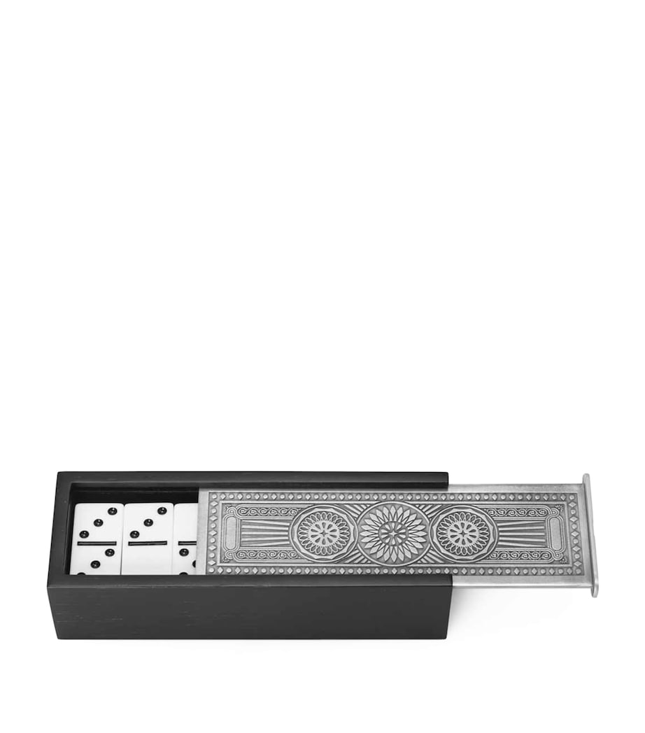 Ace Dominoes Set BLACK Image 2