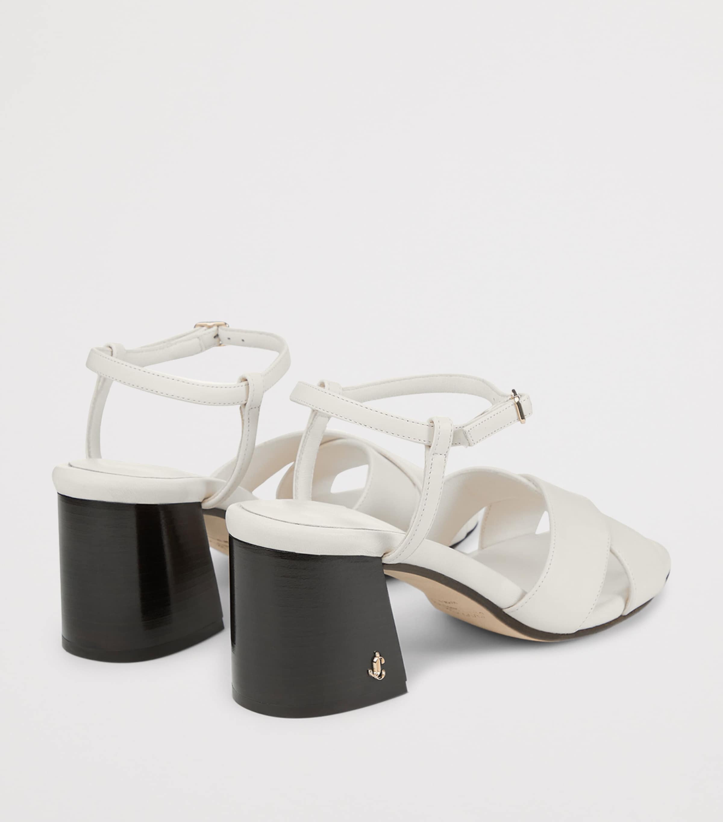 Valla 65 Leather Sandals LATTE Image 4