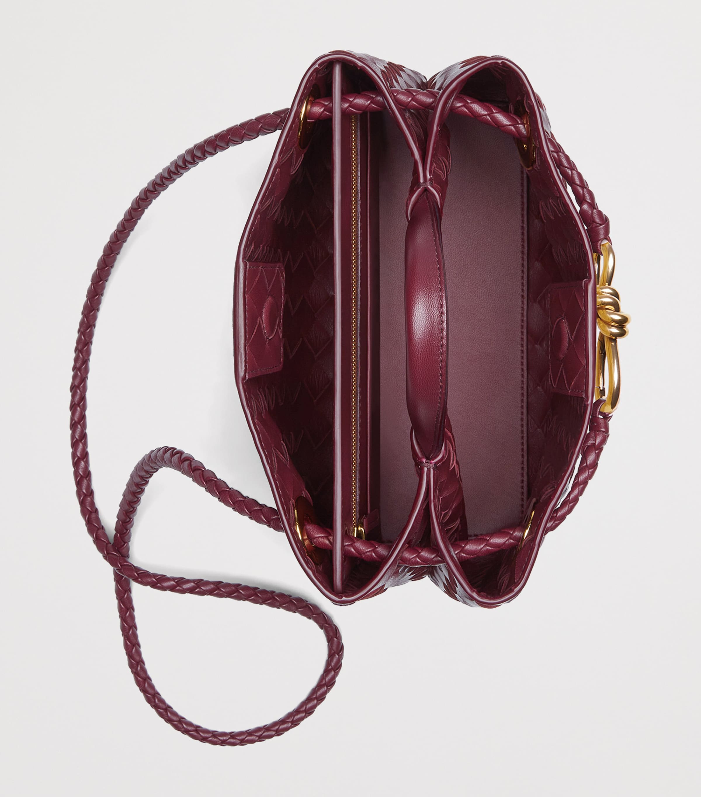 Small Leather Andiamo Top-Handle Bag 2273 Image 5