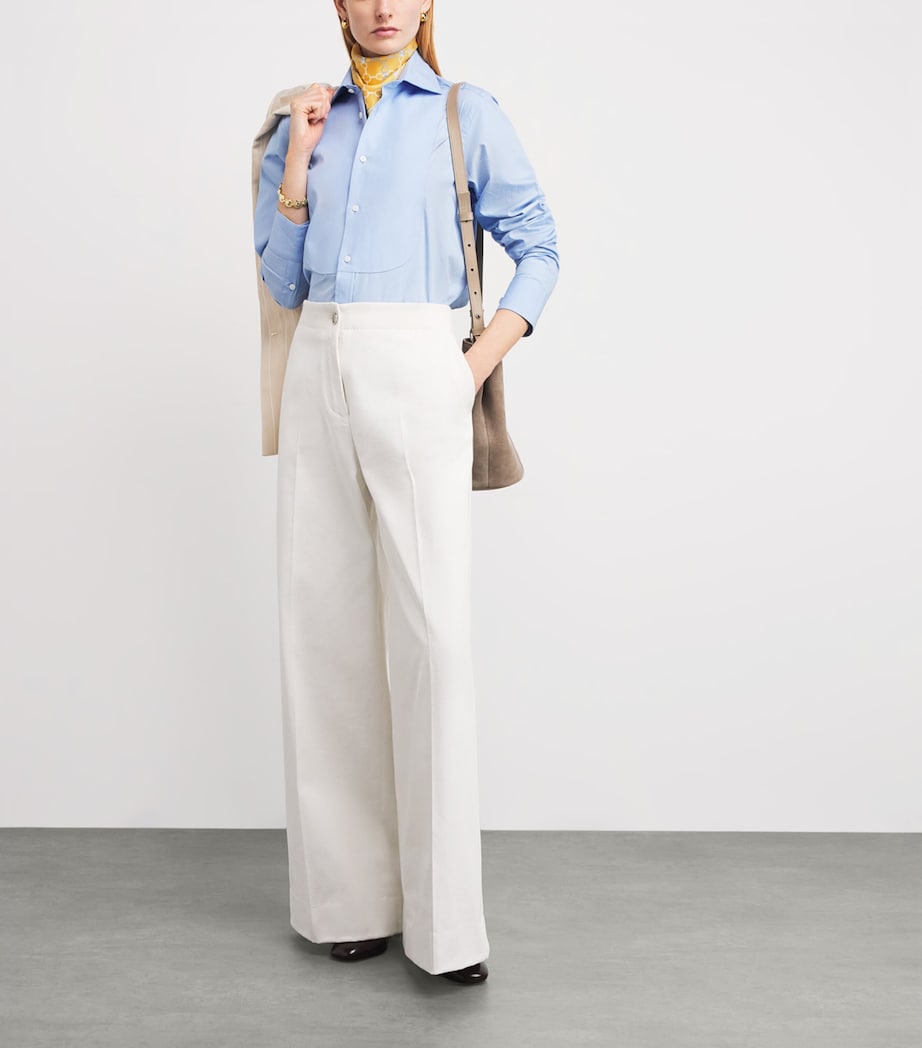 Silk Chain Print Scarf YELLOW Image 3