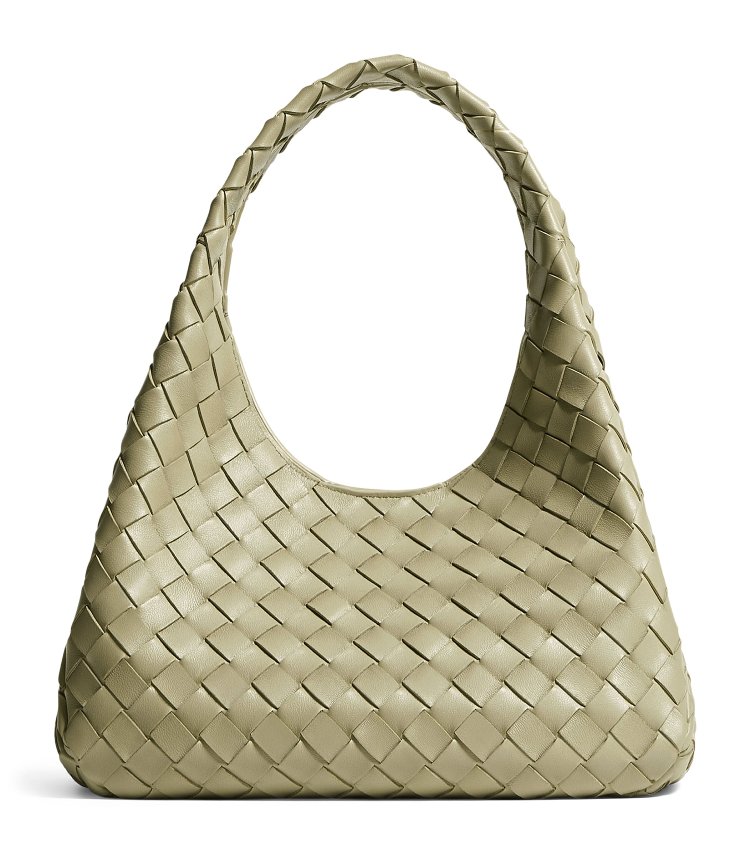 Bottega Veneta Small Leather Campana Shoulder Bag Image 1