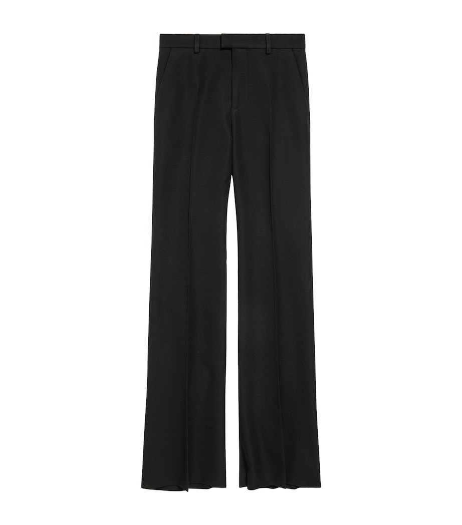 Wool Flared Trousers 1000 Image 1