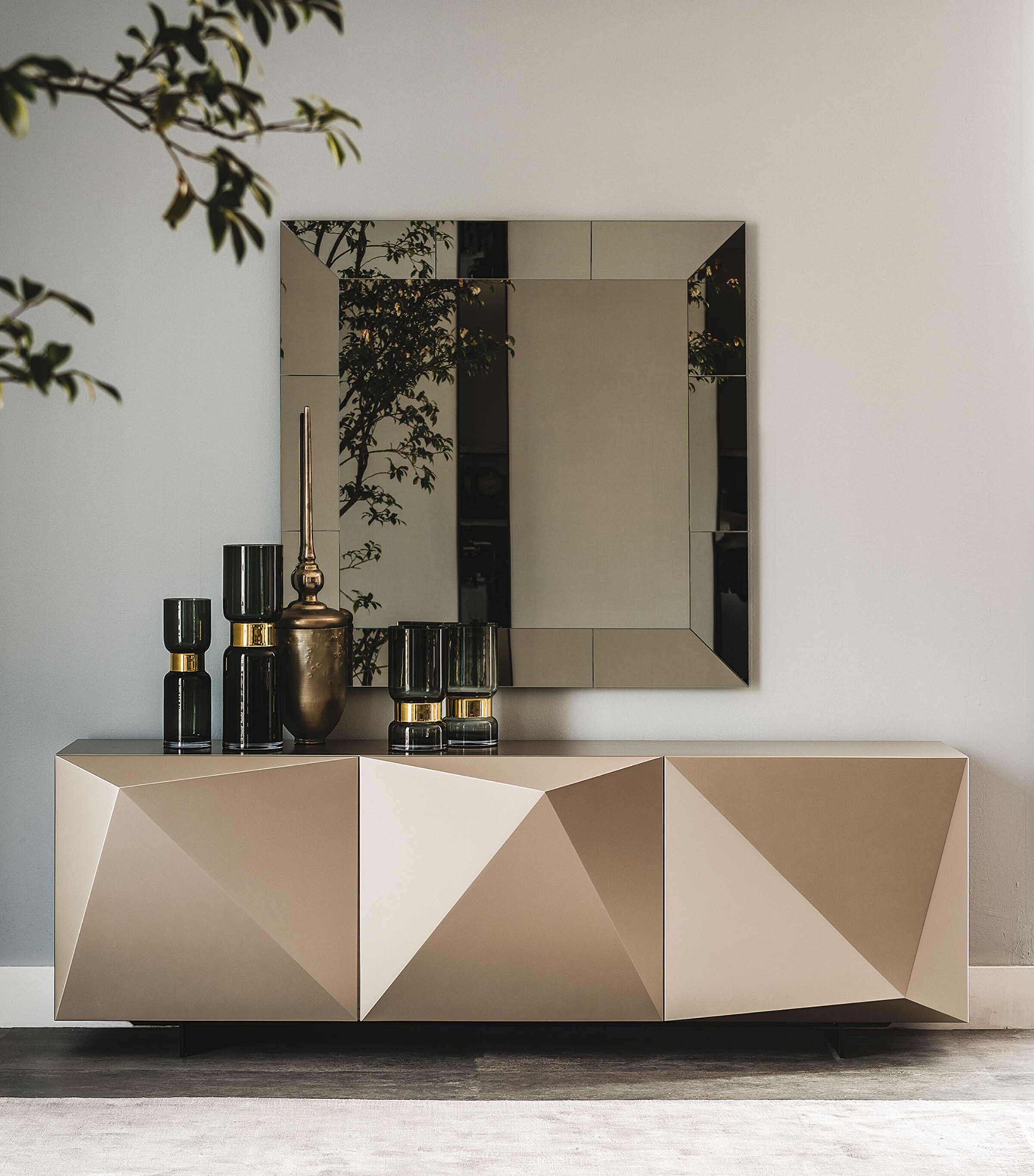 Wood Kayak Sideboard BRUSHED BRONZE Image 2