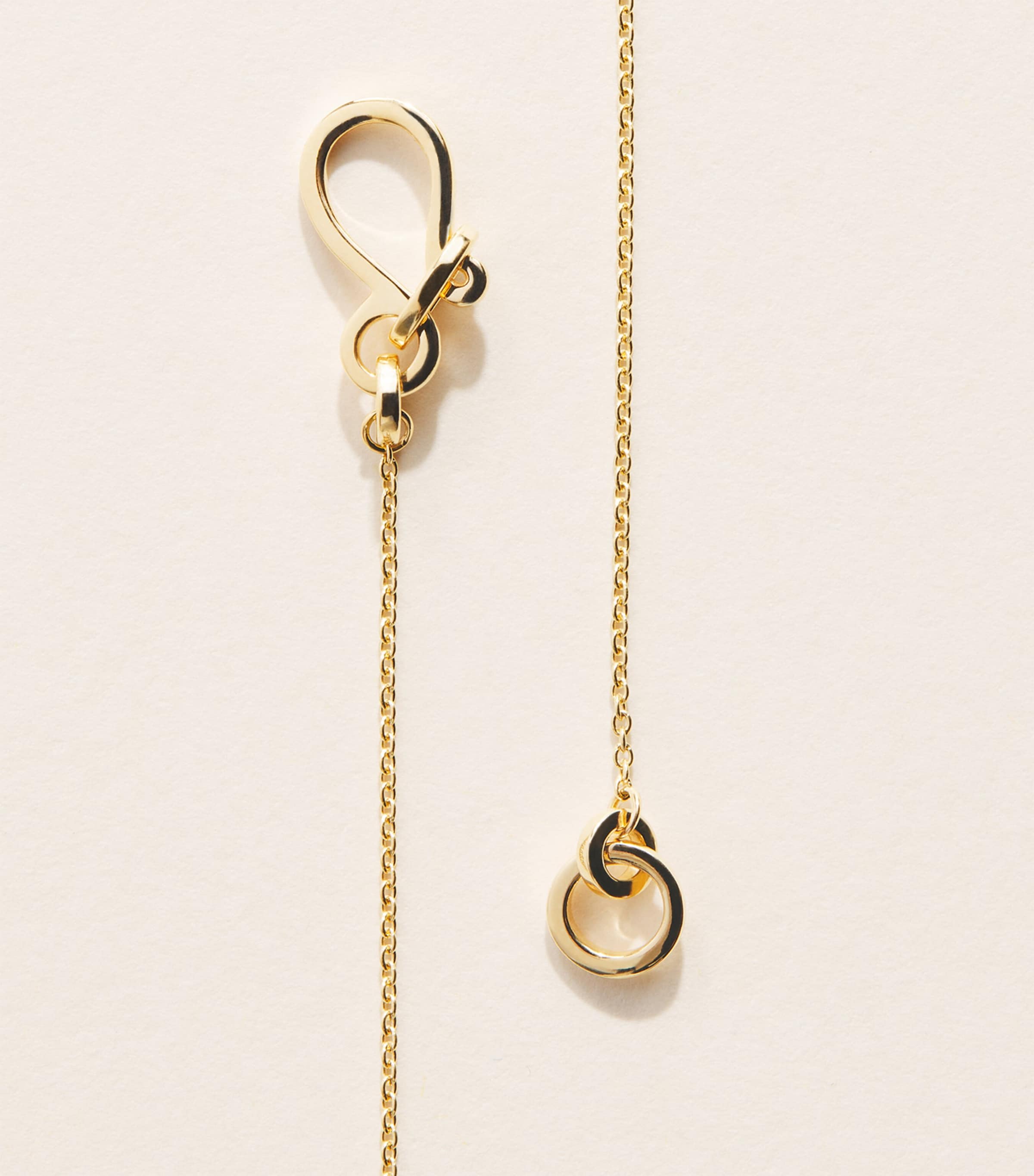 Sophie Bille Brahe Yellow Gold and Pearl Lou Ensemble Necklace Yellow Gold Image 5