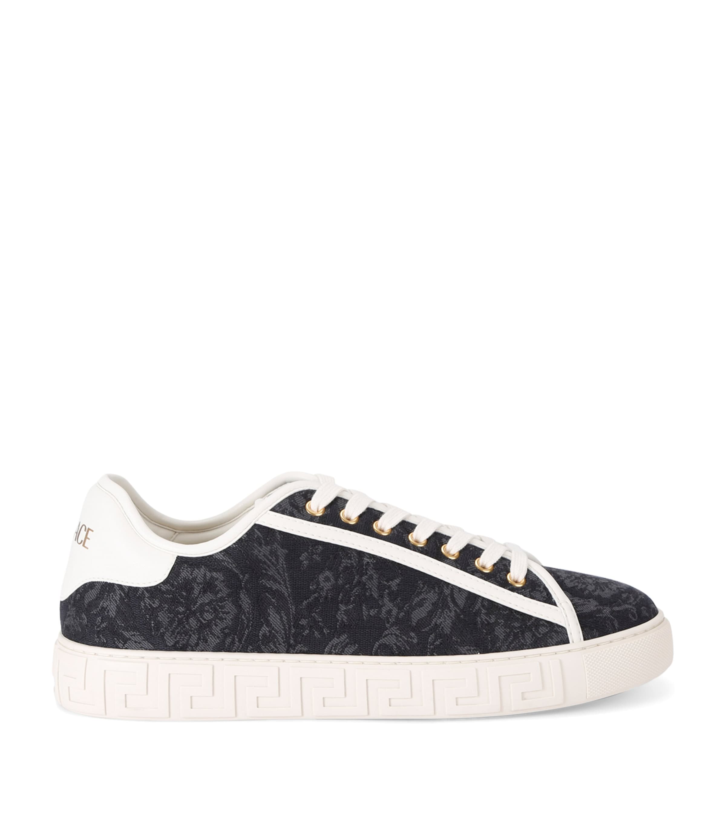 VERSACE LOW-TOP RESPONSIBLE GRECCO SNEAKERS 