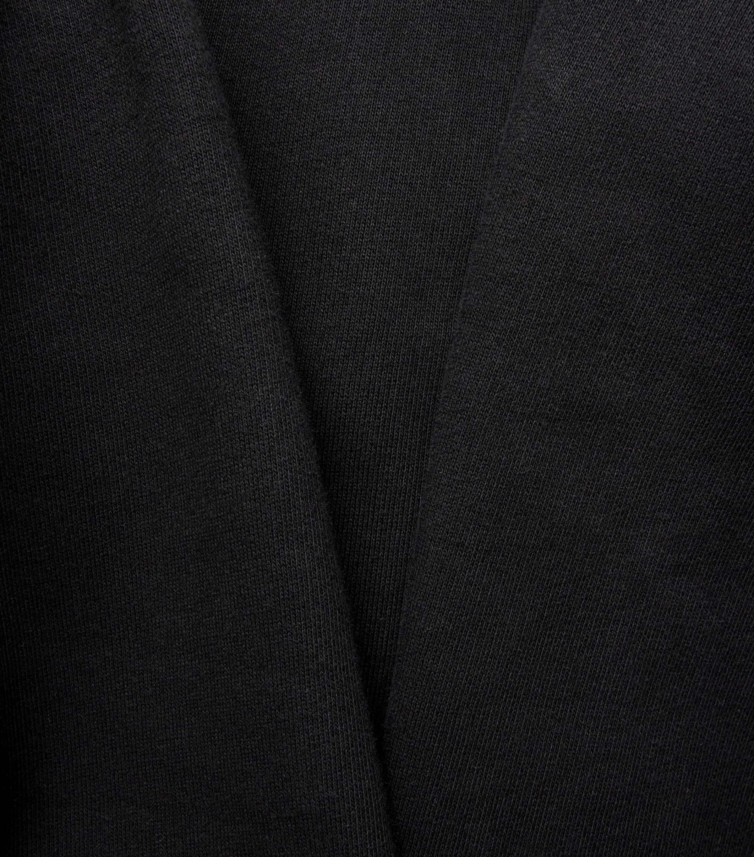 Rick Owens Mens Asymmetric Mountain Hoodie Black Image 6