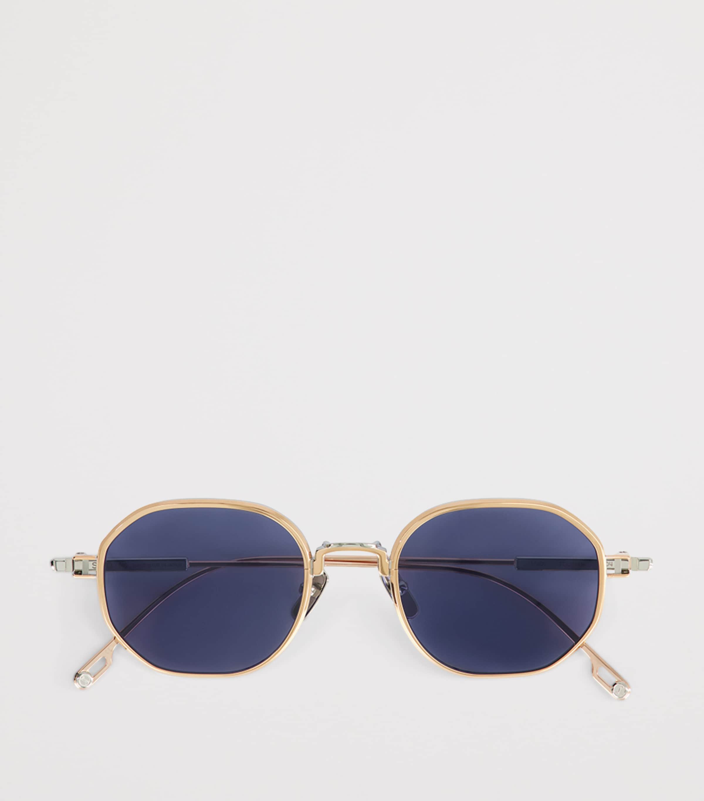Sato Toliman Sunglasses Rose Gold Image 3