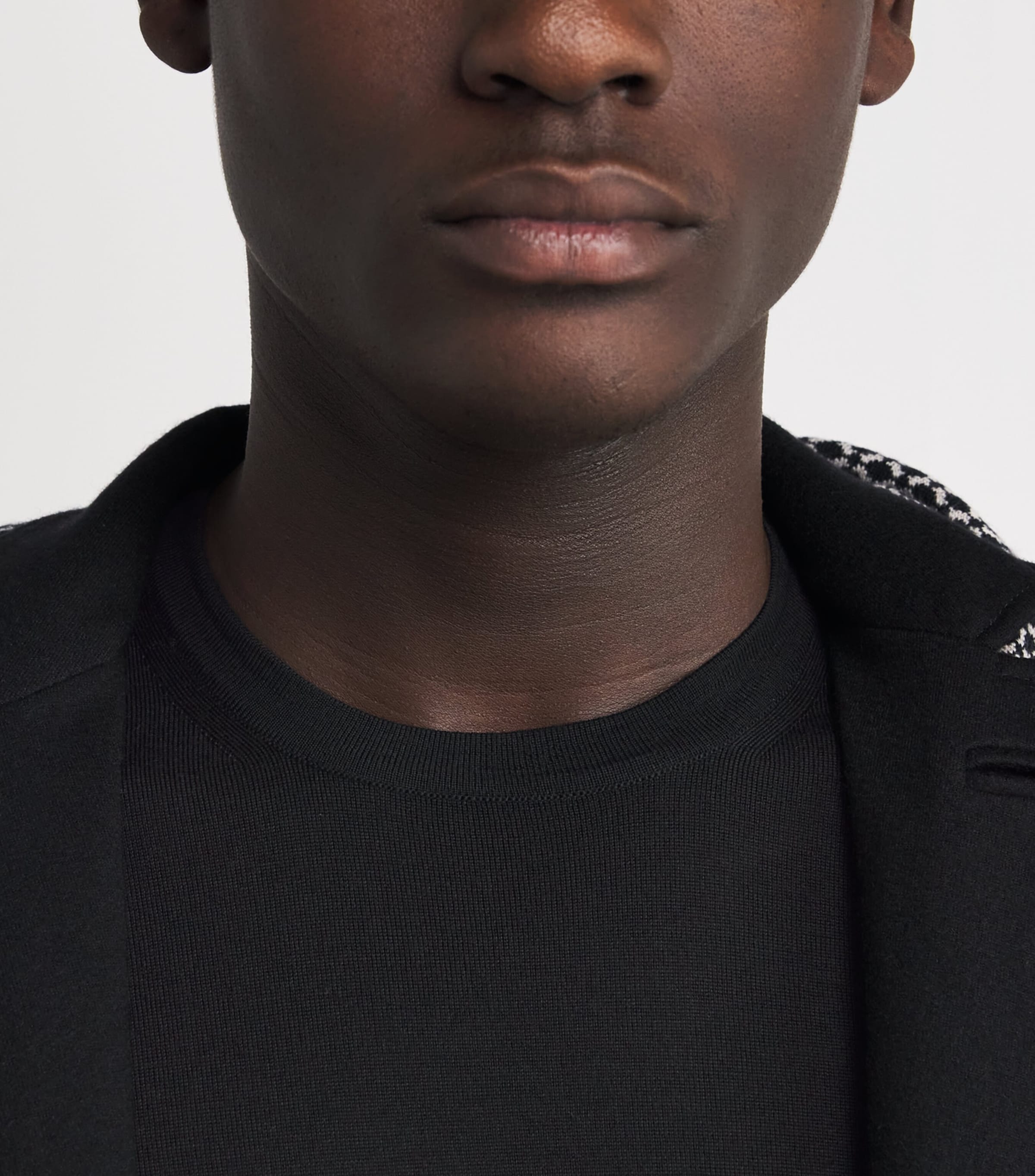 Virgin Wool Crew-Neck Sweater UC99 Image 6