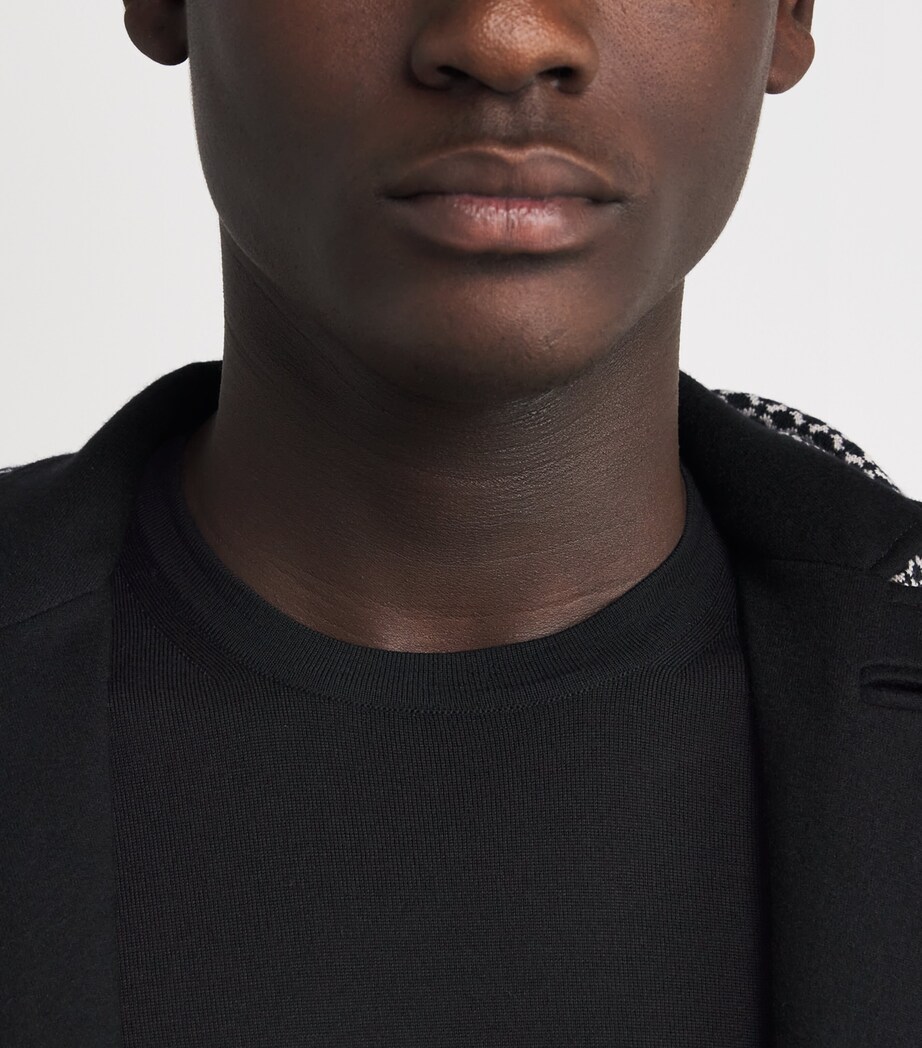 Virgin Wool Crew-Neck Sweater UC99 Image 6