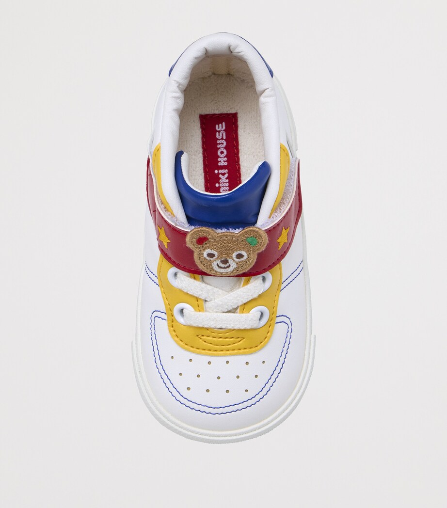 Faux Leather Velcro Sneakers 2 Image 8