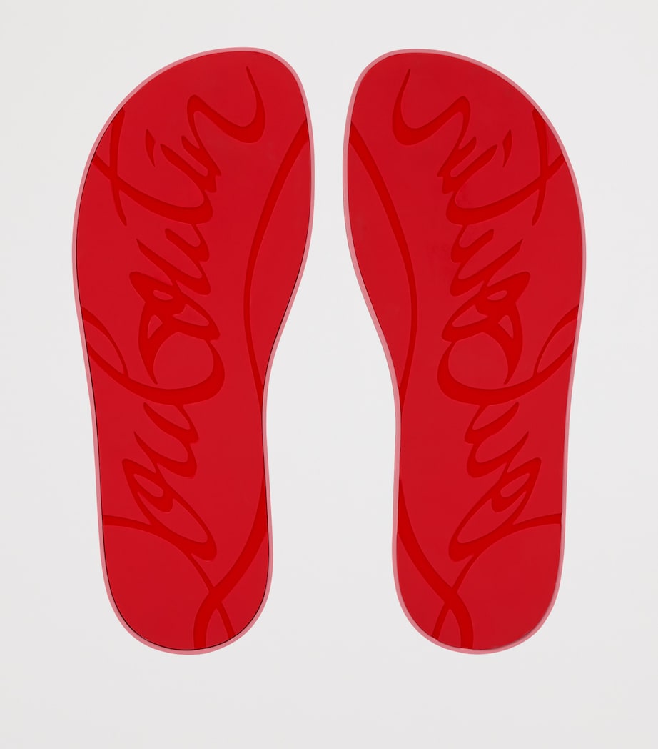 Christian Louboutin The Christian Louboutin Summer Flat Rubber Sandals Image 5