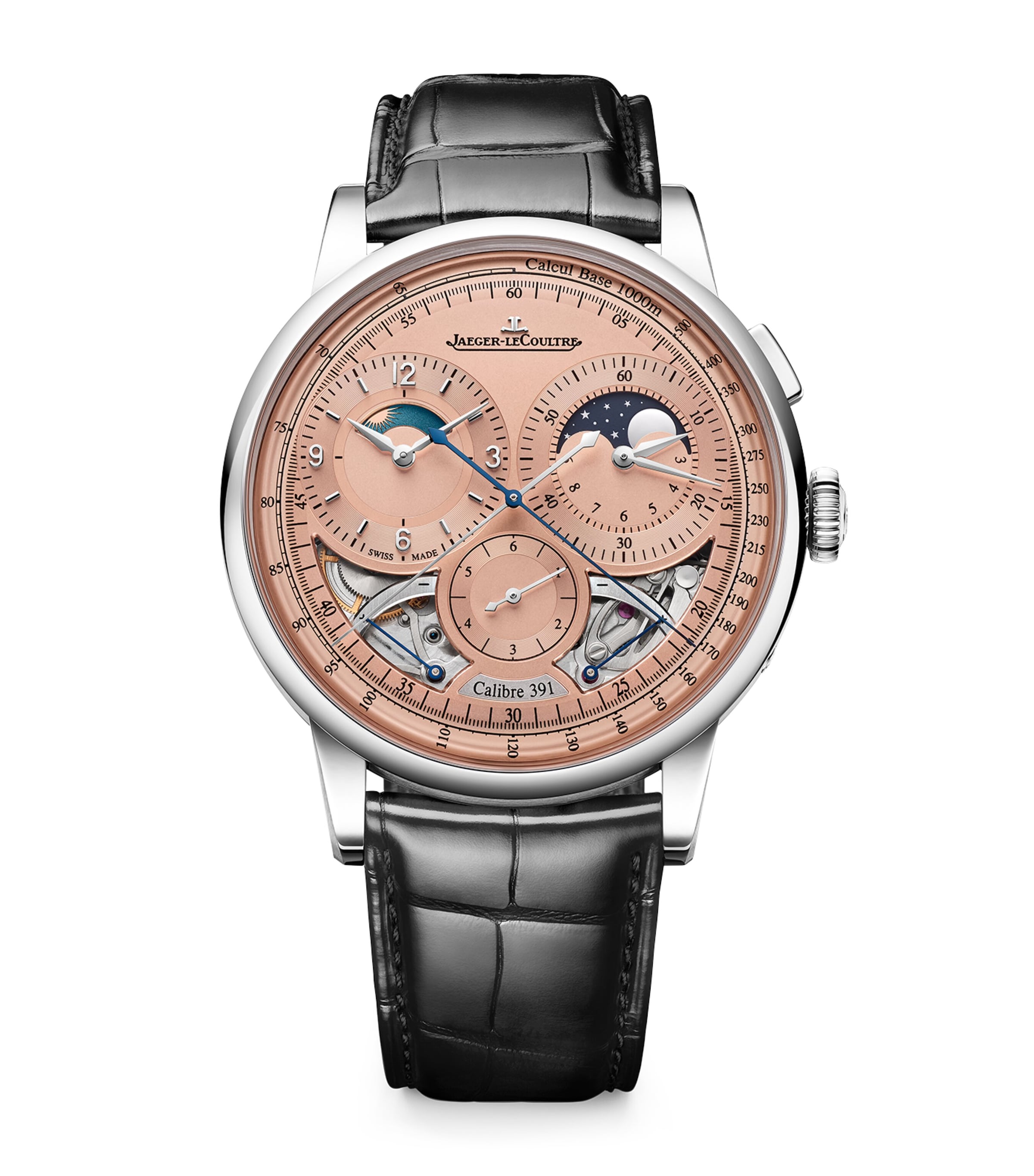 Jaeger-LeCoultre Platinum Duometre Chronograph Moon Watch 42.5mm Platinum Image 1