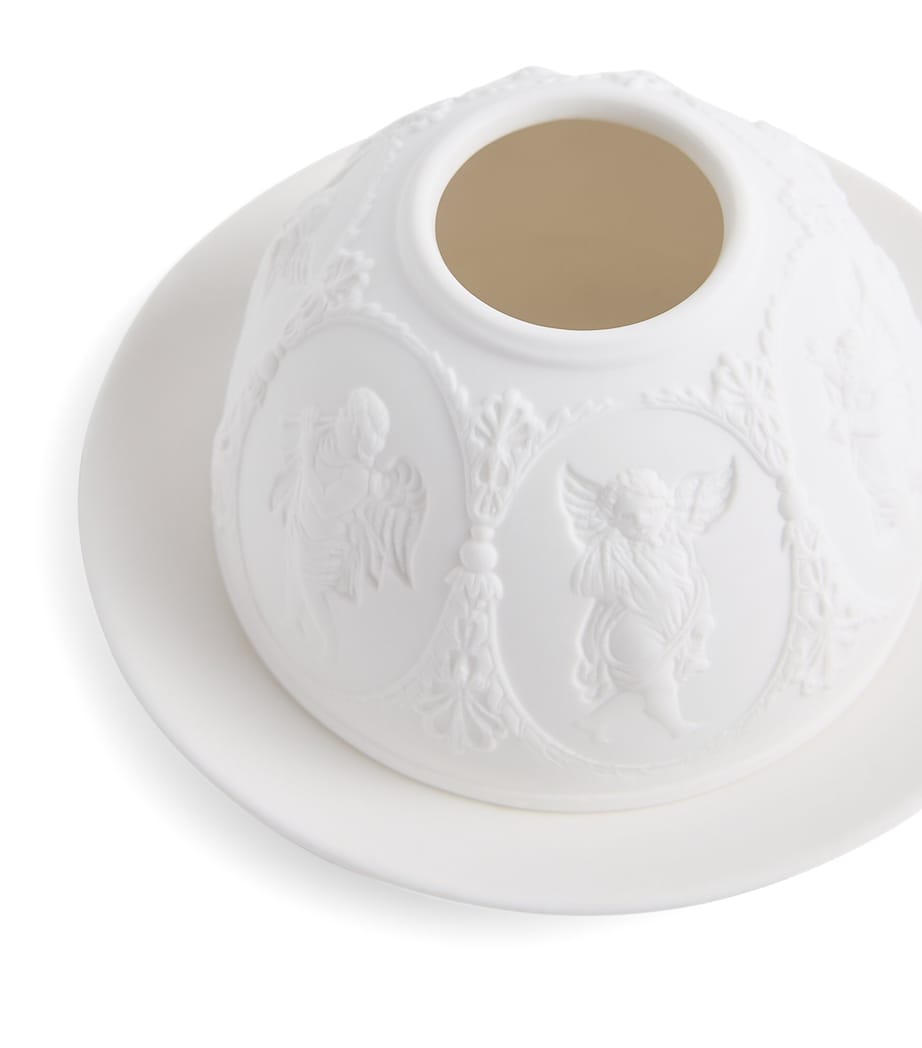 Cherub Lithopane WHITE Image 3
