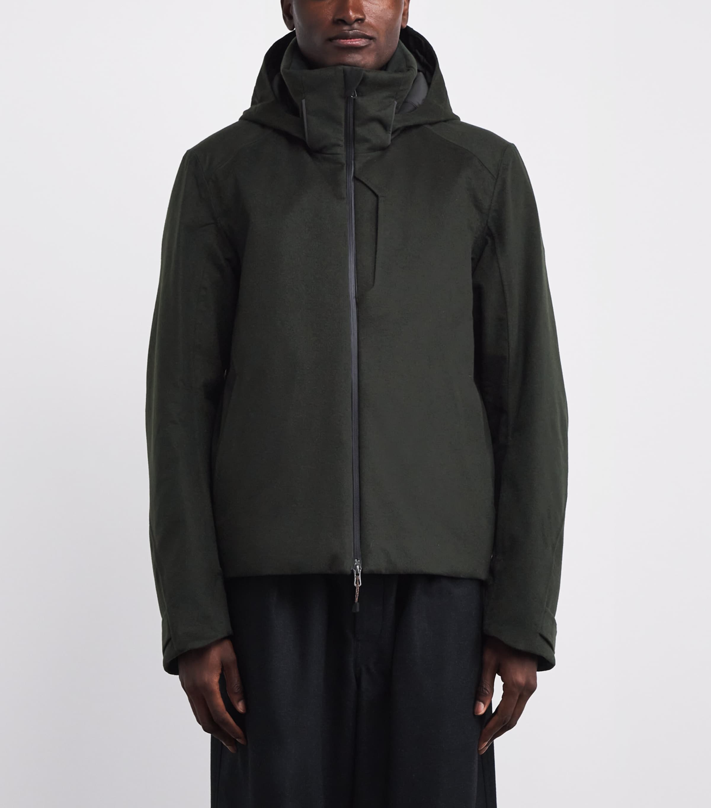 Cashmere Waterproof Balma 2.0 Ski Jacket G11 BOTTLE GREEN Image 3