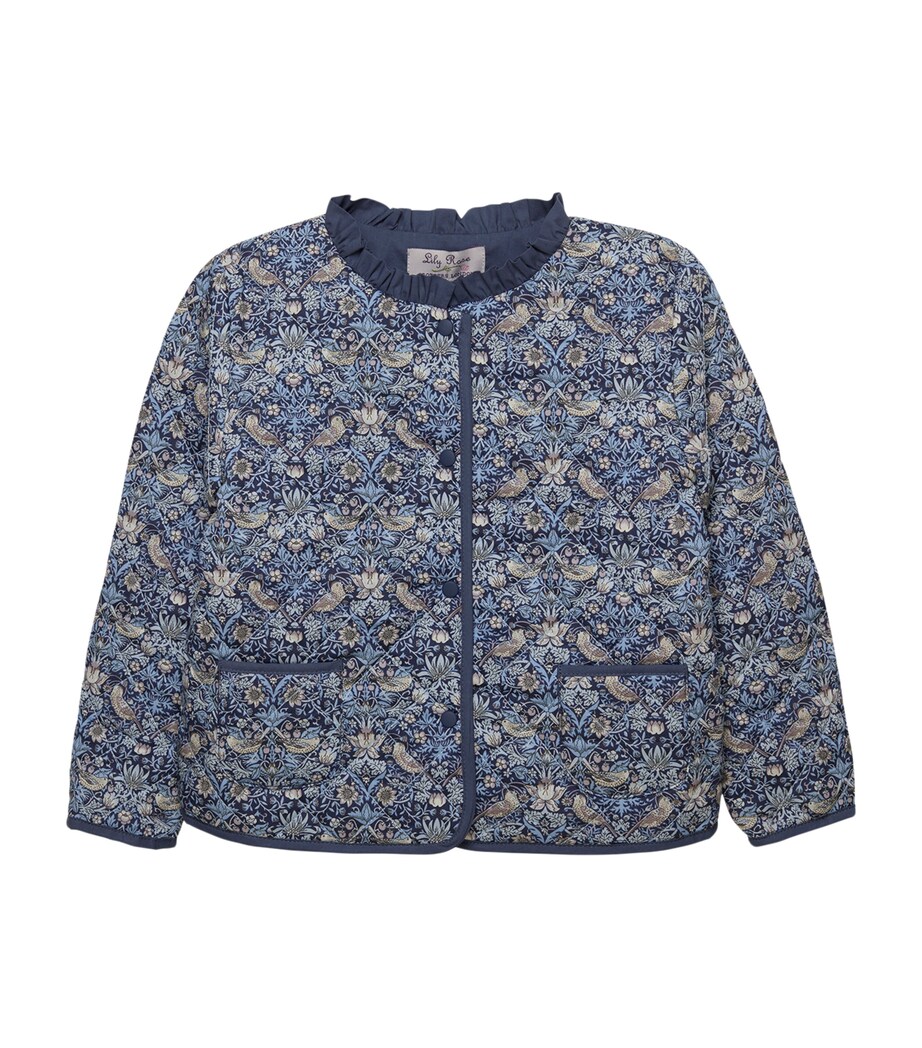 Liberty Print Strawberry Thief Jacket BLUE/ STRAWBERRY THI Image 1