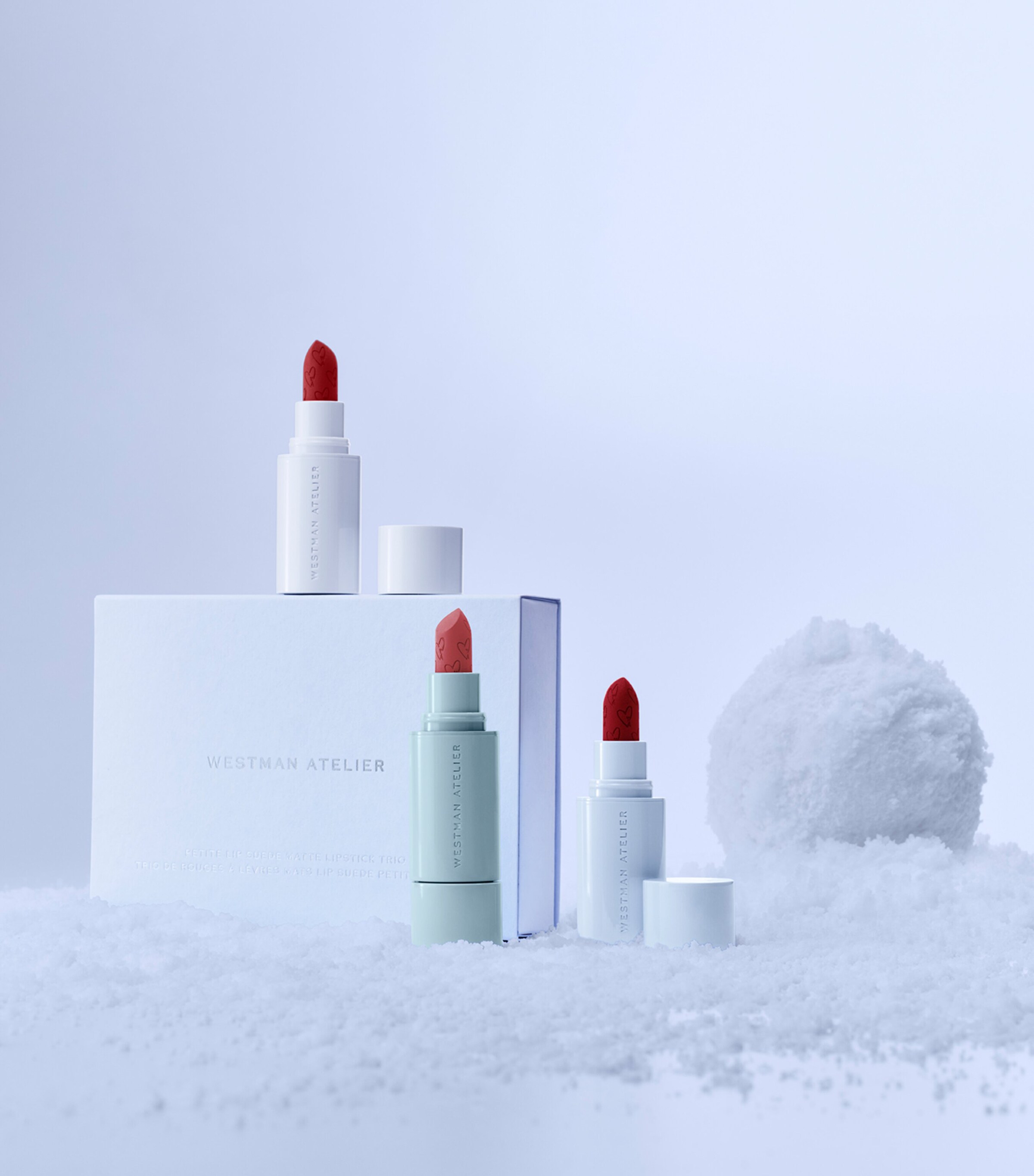 Lip Suede Matte Lipstick Trio Gift Set NO COLOUR Image 4