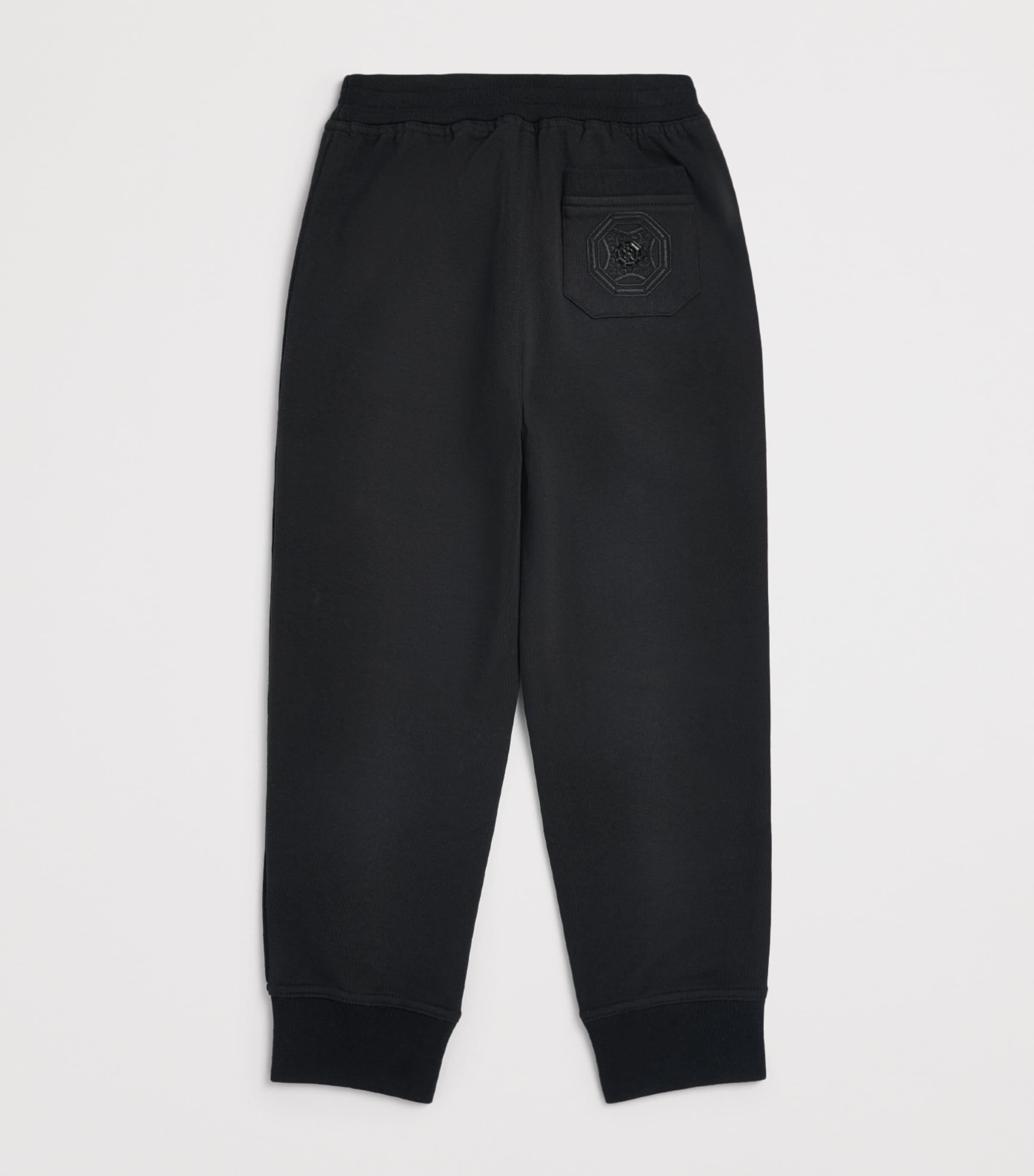 Stefano Ricci Kids Stretch-Cotton Sweatpants (4-16 Years) Blackc. Image 2