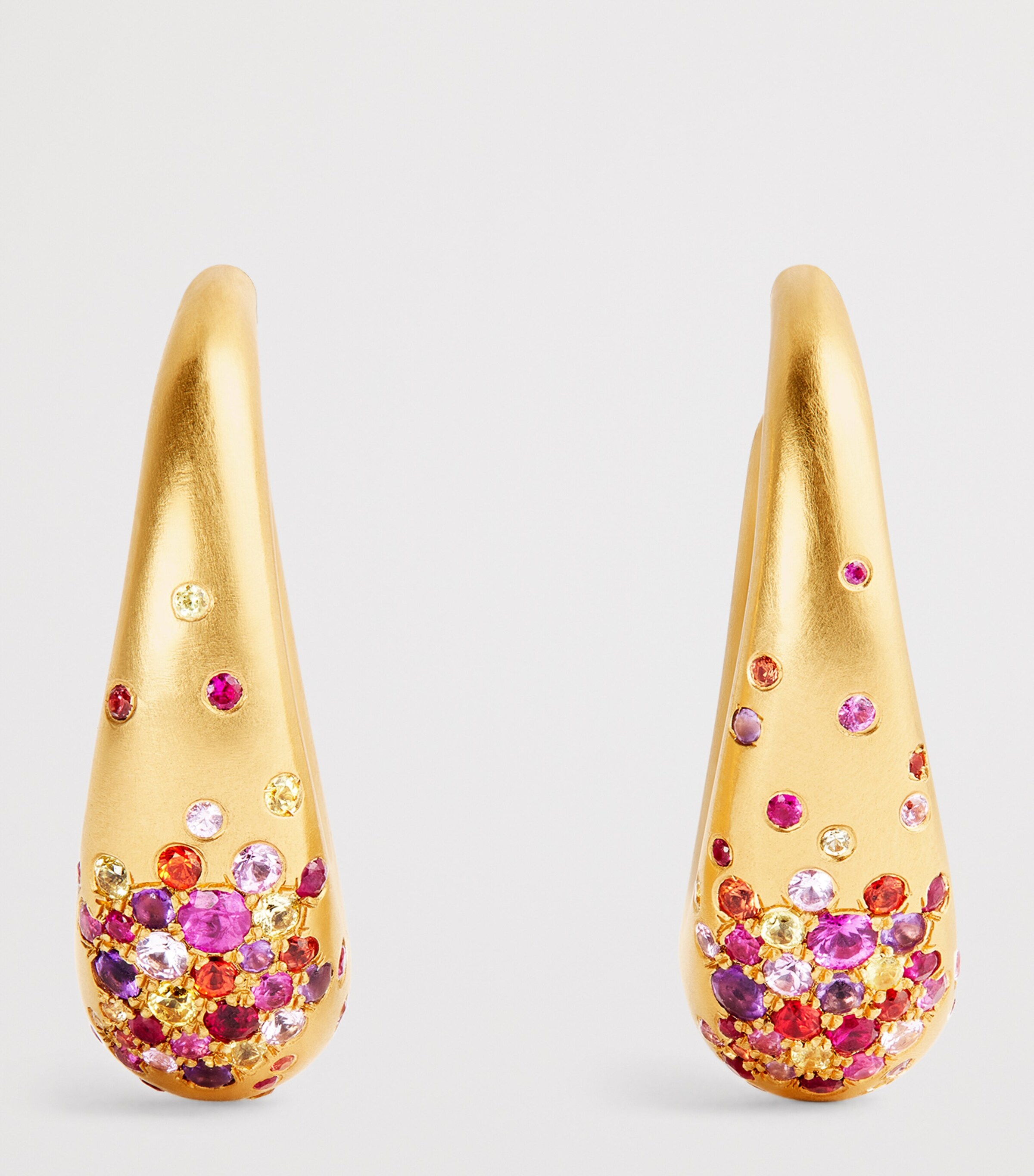 Yellow Gold and Sapphire My Muse Urban Summer Nights Earrings YELLOW GOLD Image 3