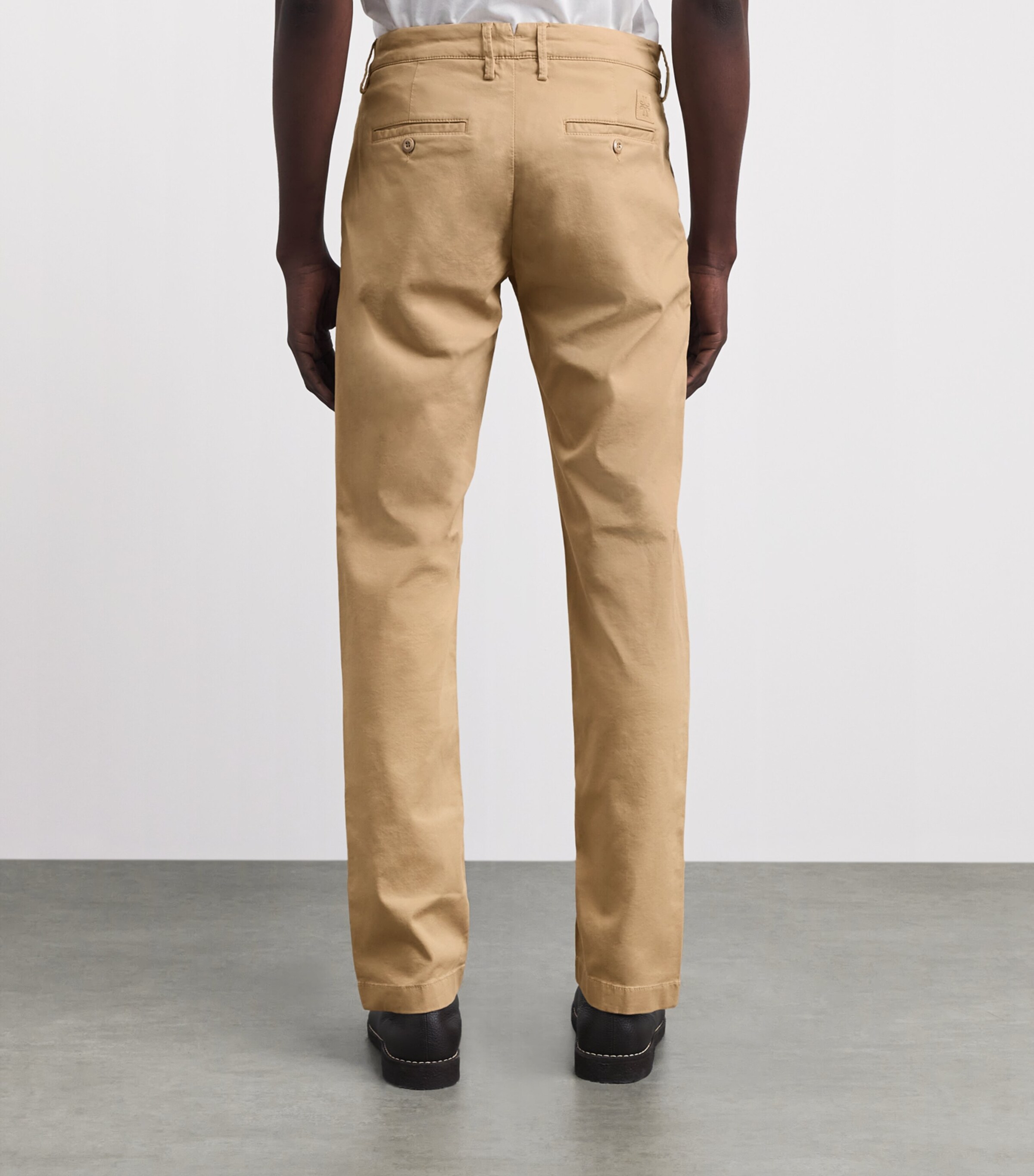 JACOB COHËN Mens Stretch-Cotton Bobby Slim Chinos Beige Image 5
