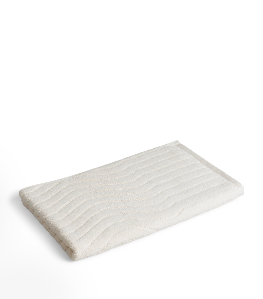 Eyre Bath Mat (50cm x 80cm) IVORY Image 1