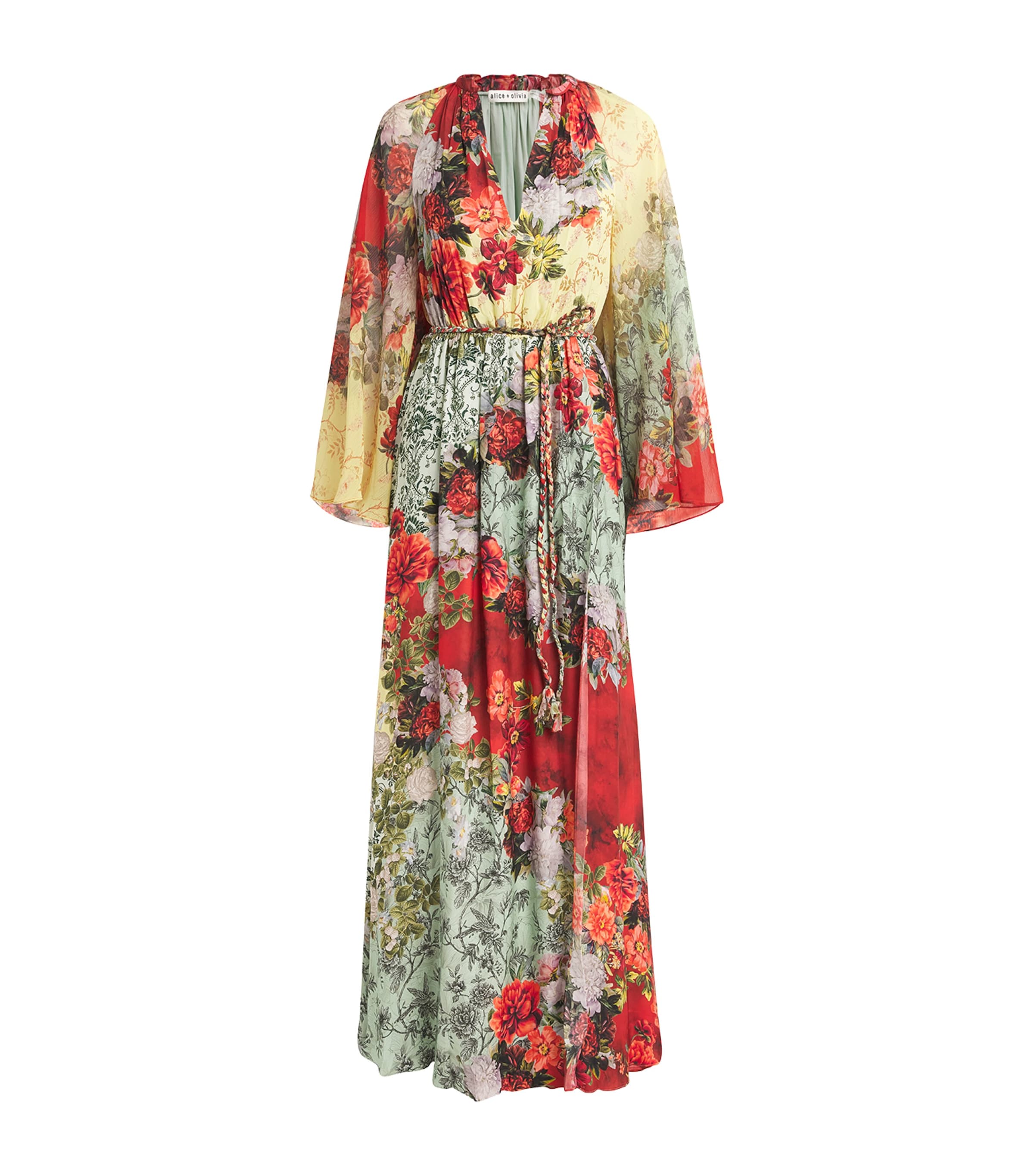 Shop Alice And Olivia Floral Malinda Maxi Dress