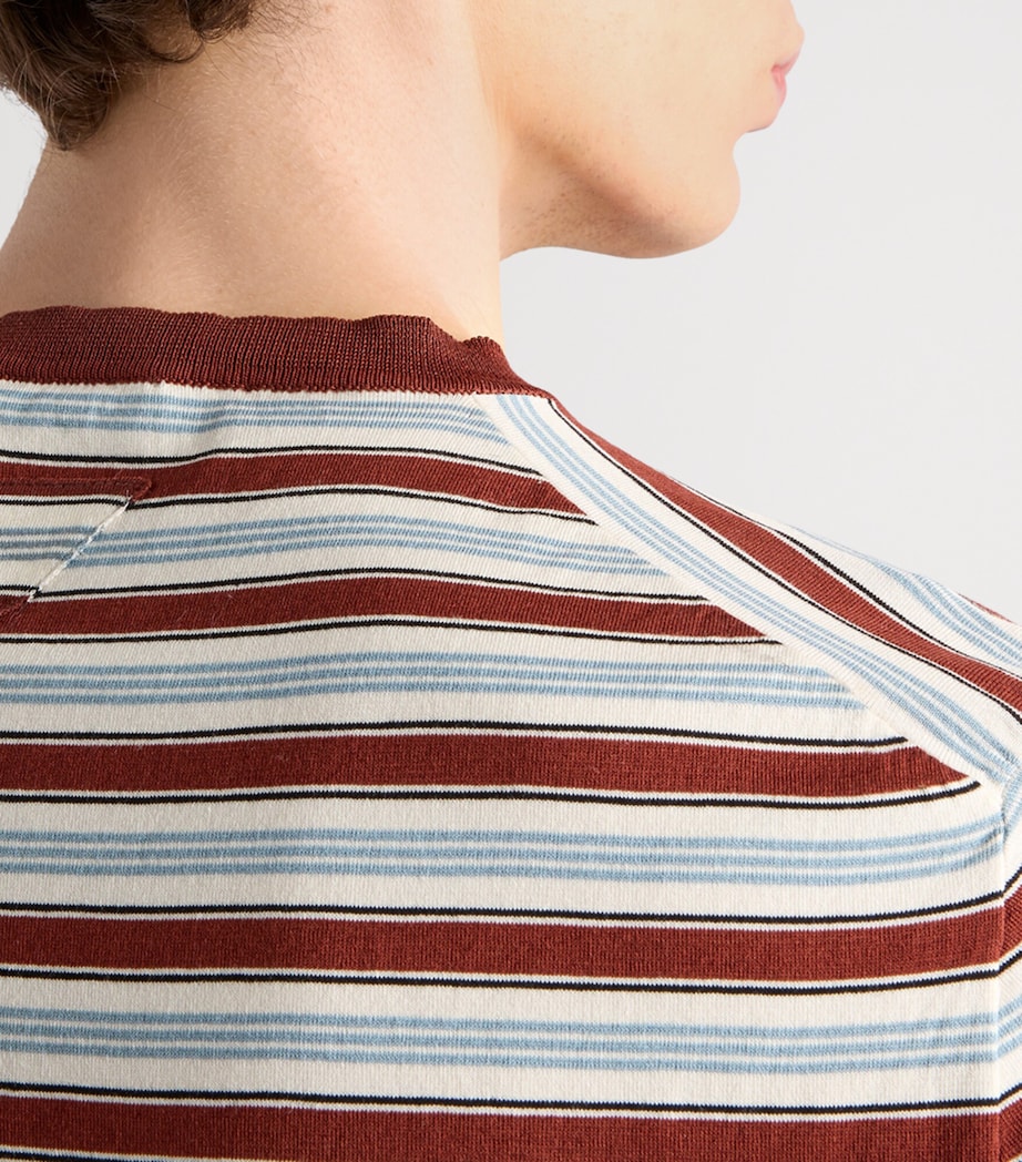 Stripe T-Shirt F0033 Image 4