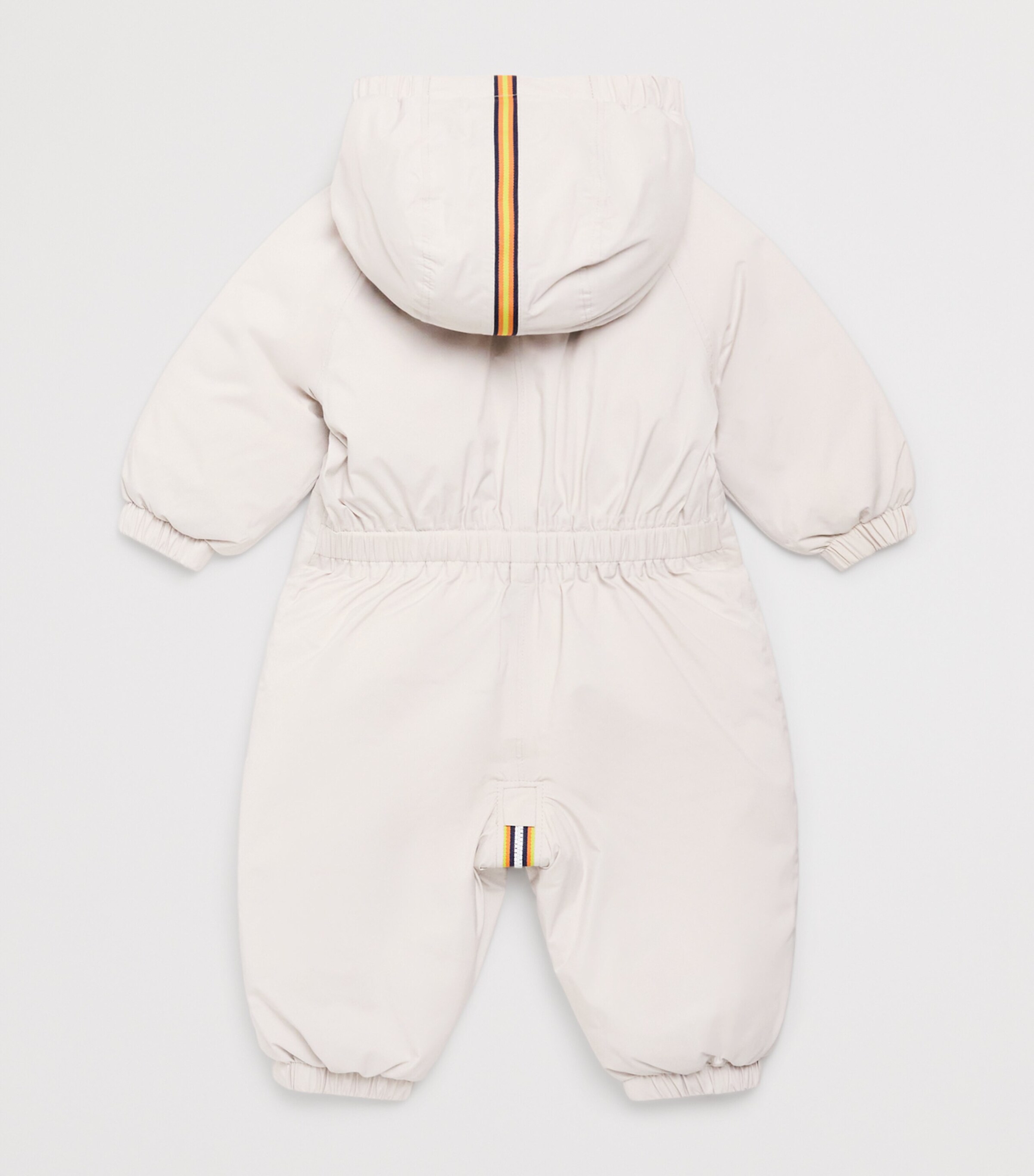 x K-Way Hooded Snowsuit (6-24 Months) GREY PEARL Image 2