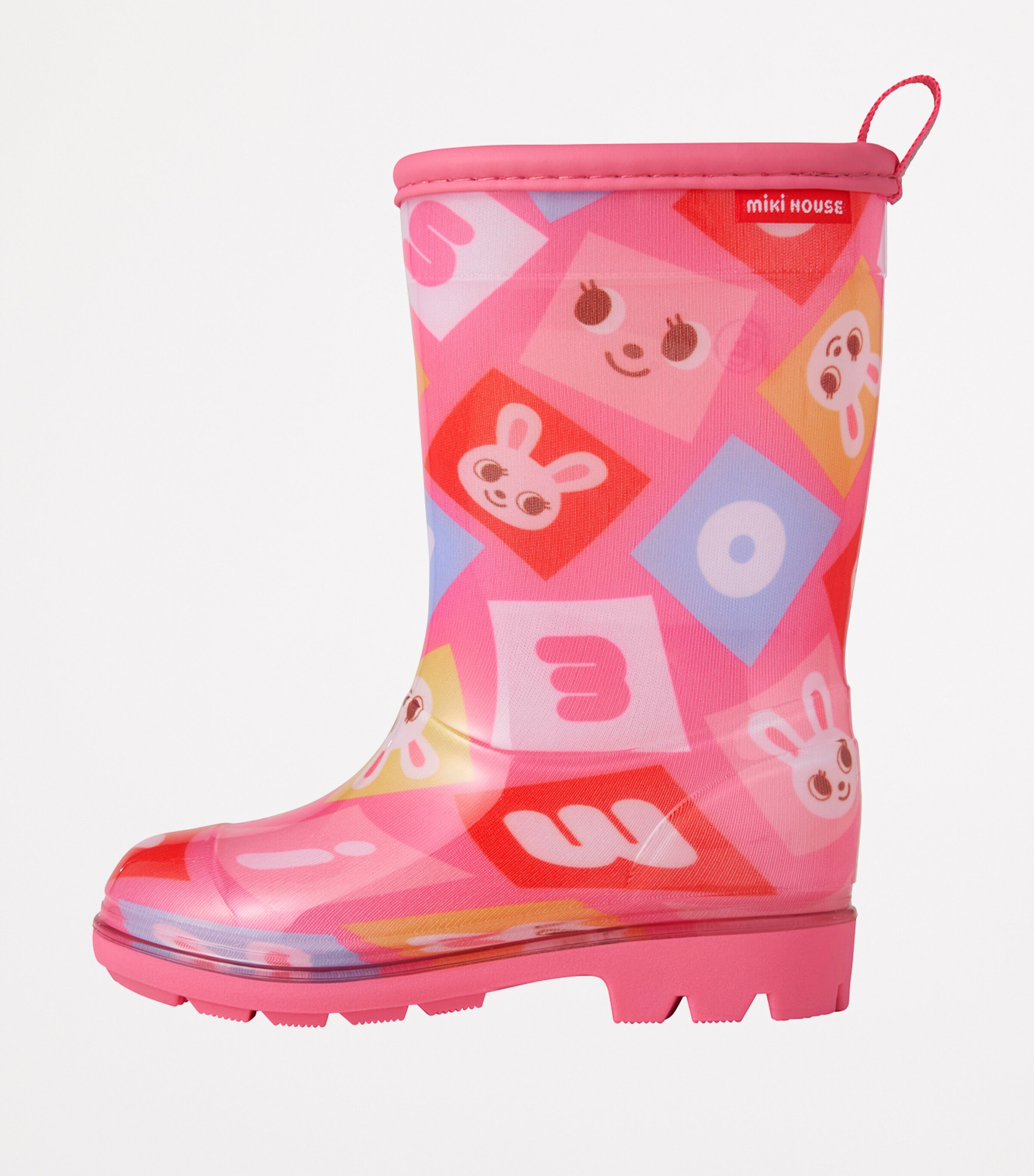 Rabbit Print Rain Boots 8 Image 7