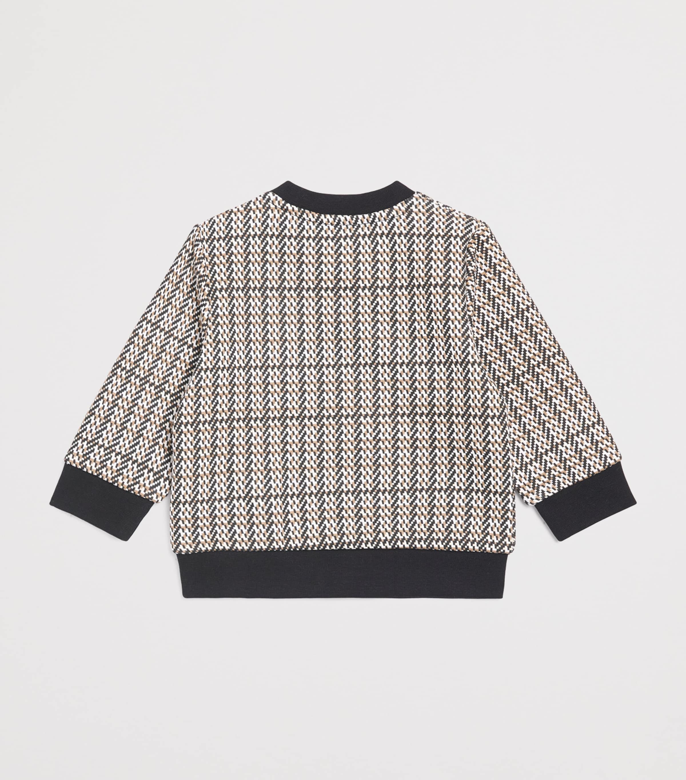 Cotton-Blend Logo Sweatshirt (3-18 Months) BLACK Image 2