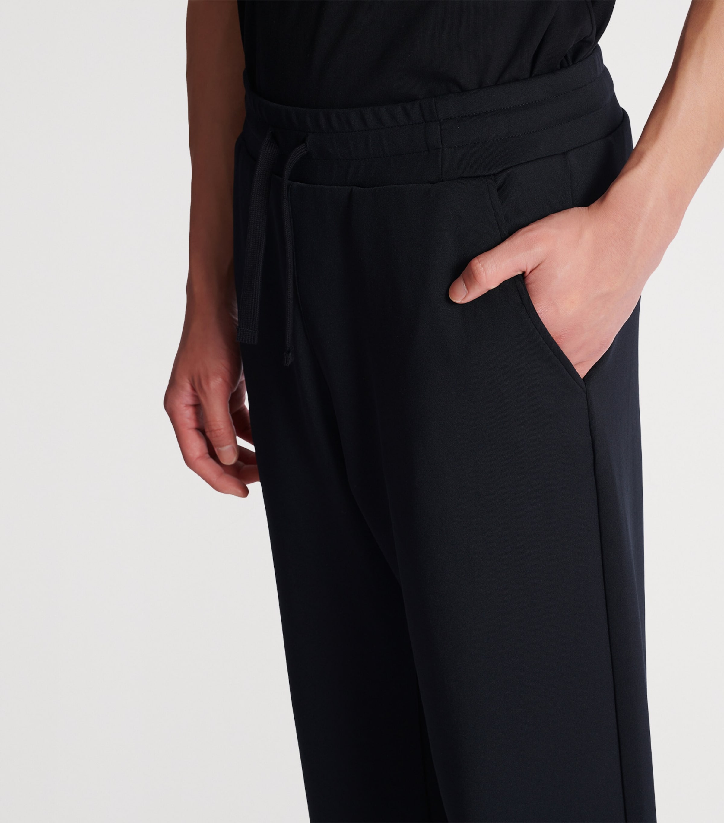 Jersey Loose Sweatpants 0PA NOIR Image 6