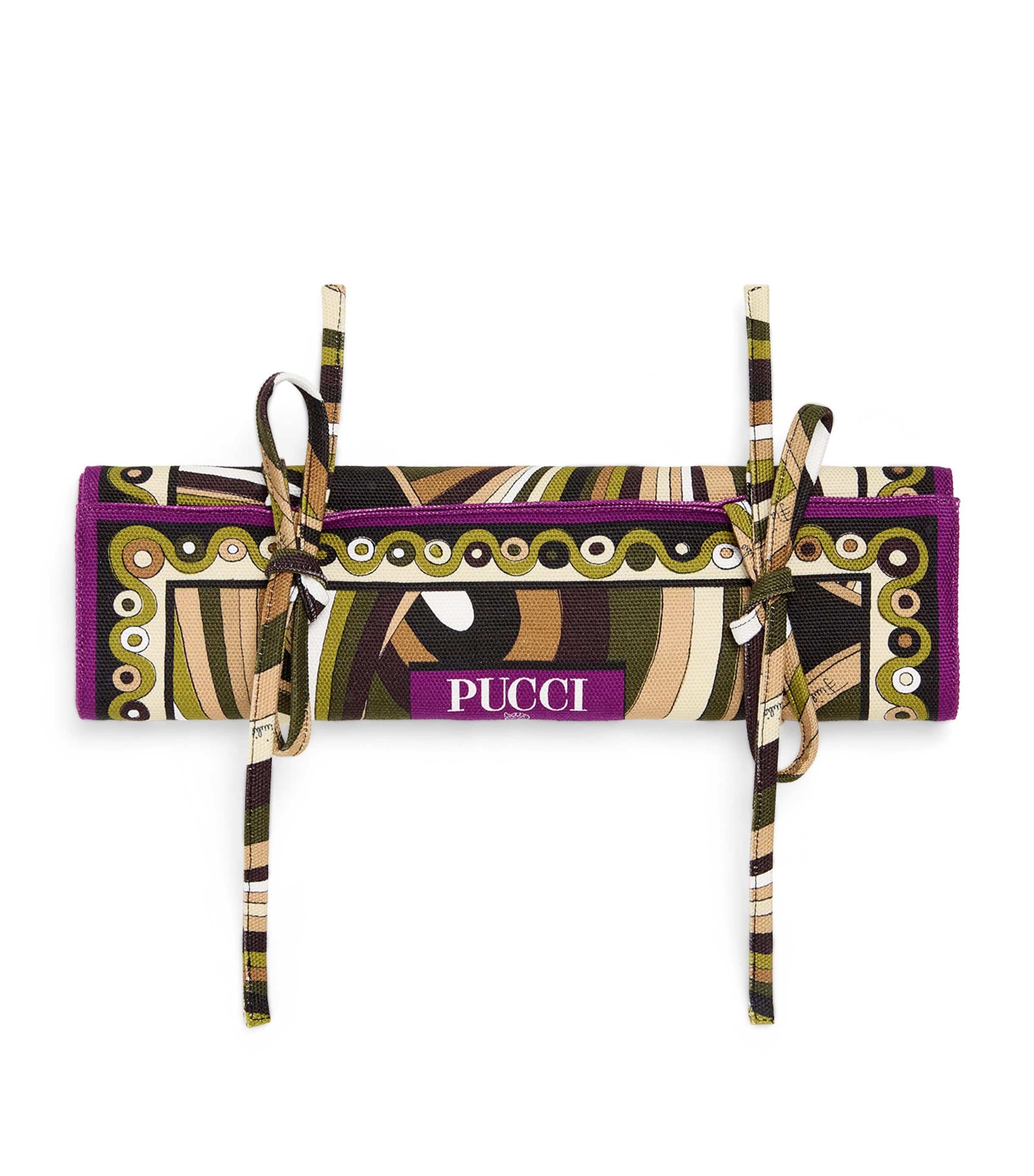 Pucci Canvas Printed Backgammon Set
