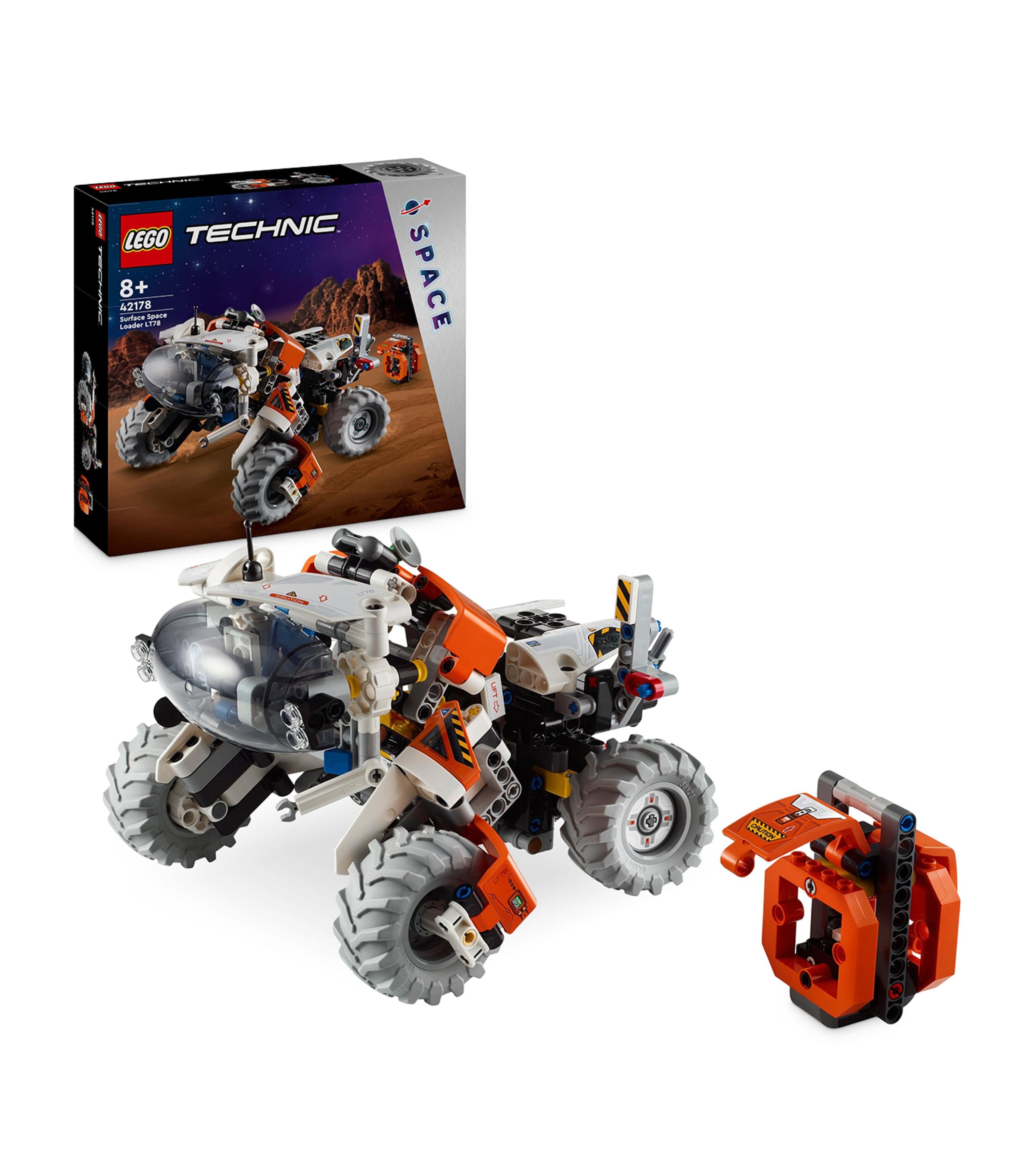 Technic Surface Space Loader LT78 Toy Playset 42178 MULTI Image 3